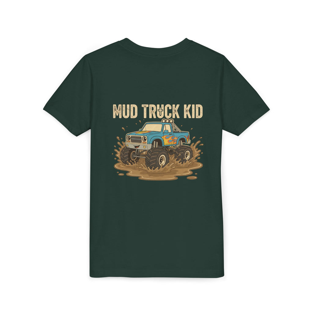 Mud Truck Kid — Youth T-Shirt - RESTERATION