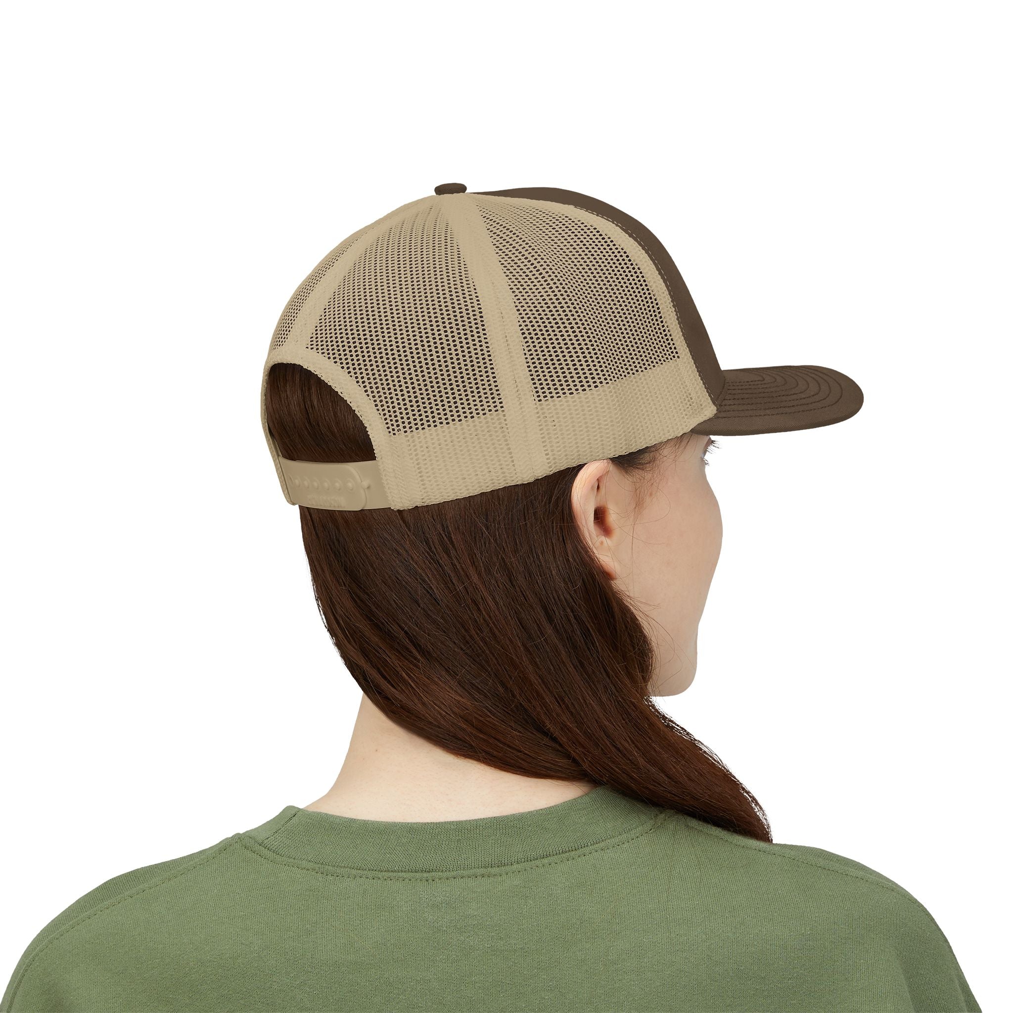 Snapback Trucker Cap | Mesh Back Adjustable Embroidered Hat | Faith Apparel - RESTERATION