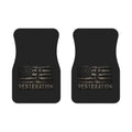 RESTERATION Flag Car Floor Mats — Front Pair 1 - RESTERATION