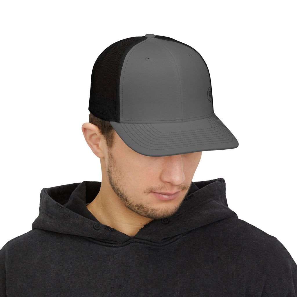 Classic Snapback Trucker Cap | Mesh Back Embroidered Hat | Faith Apparel - RESTERATION
