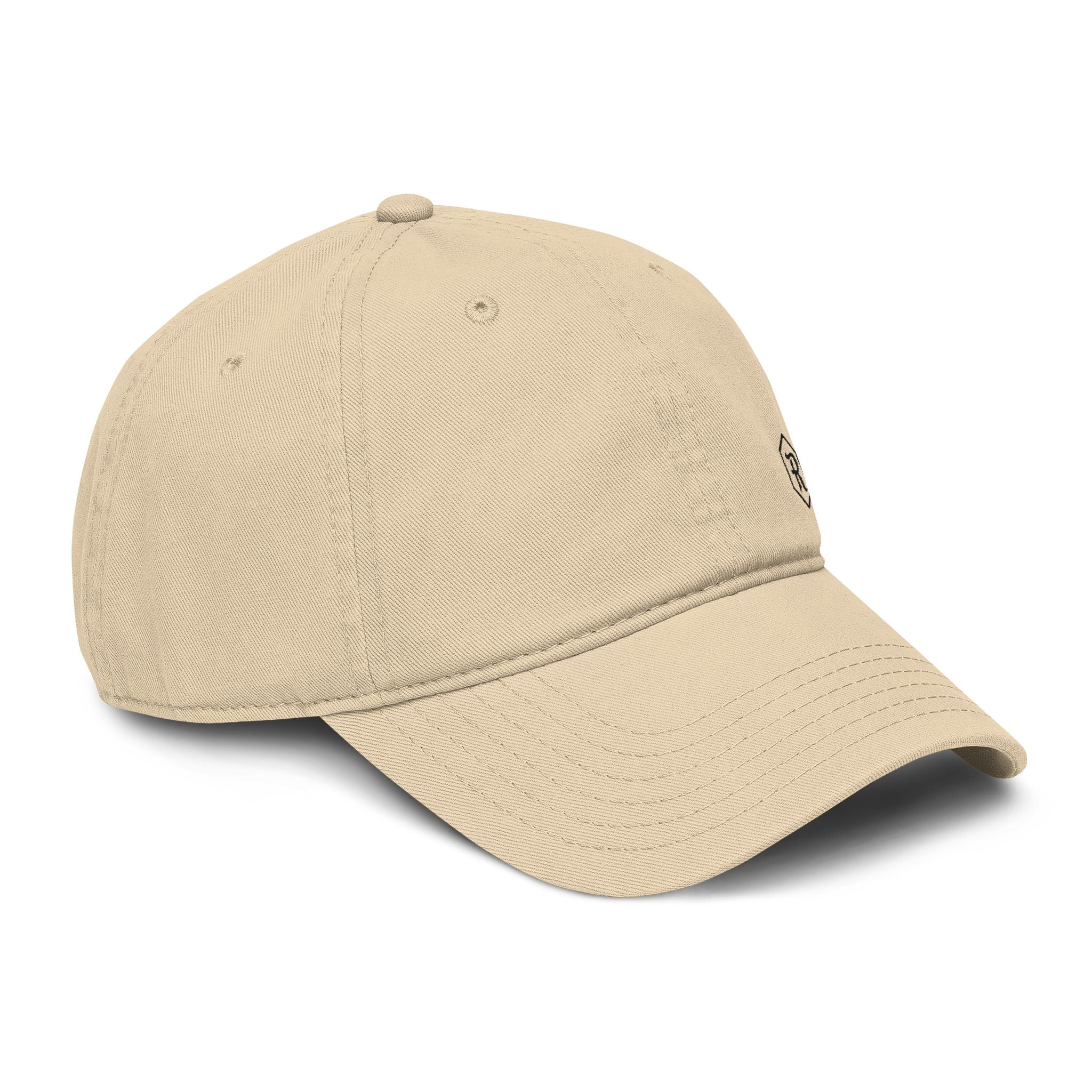 Washed Cotton Baseball Cap | Minimal Embroidered Dad Hat | Faith Apparel - RESTERATION