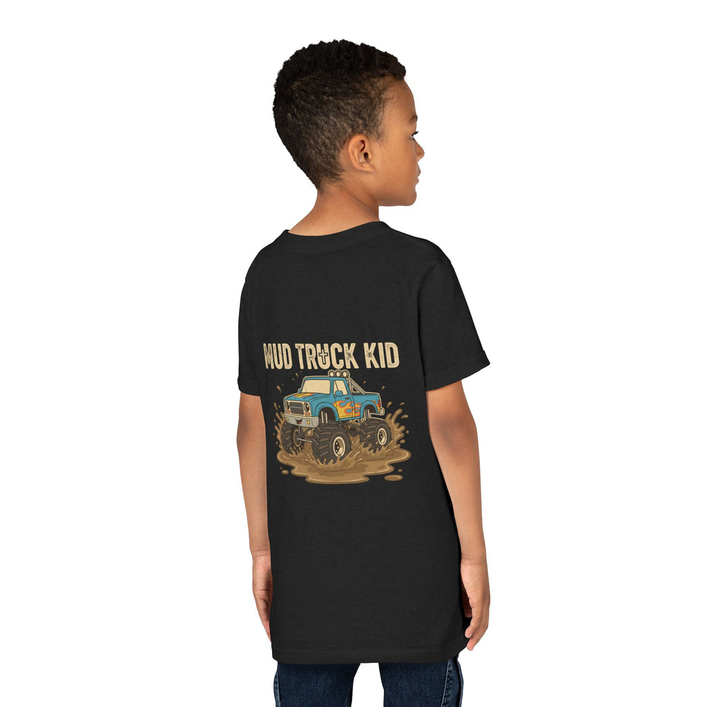 Mud Truck Kid — Youth T-Shirt - RESTERATION