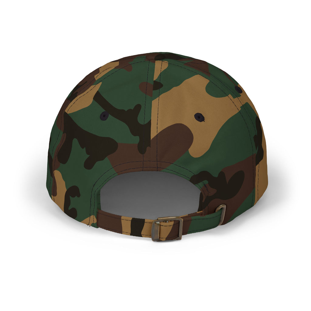 Monogram Dad Cap | Hexagon R Embroidered Hat | Faith Apparel - RESTERATION