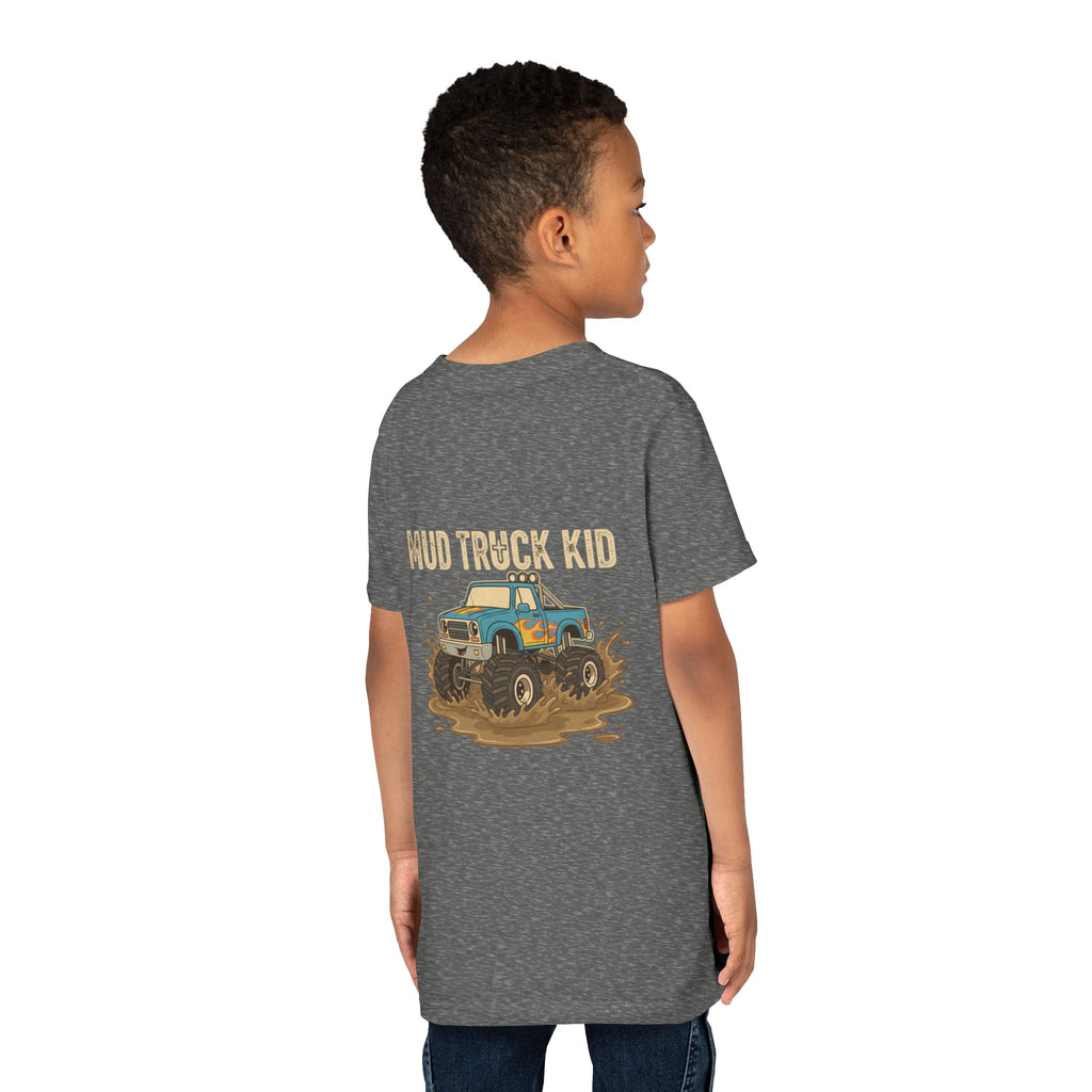 Mud Truck Kid — Youth T-Shirt - RESTERATION