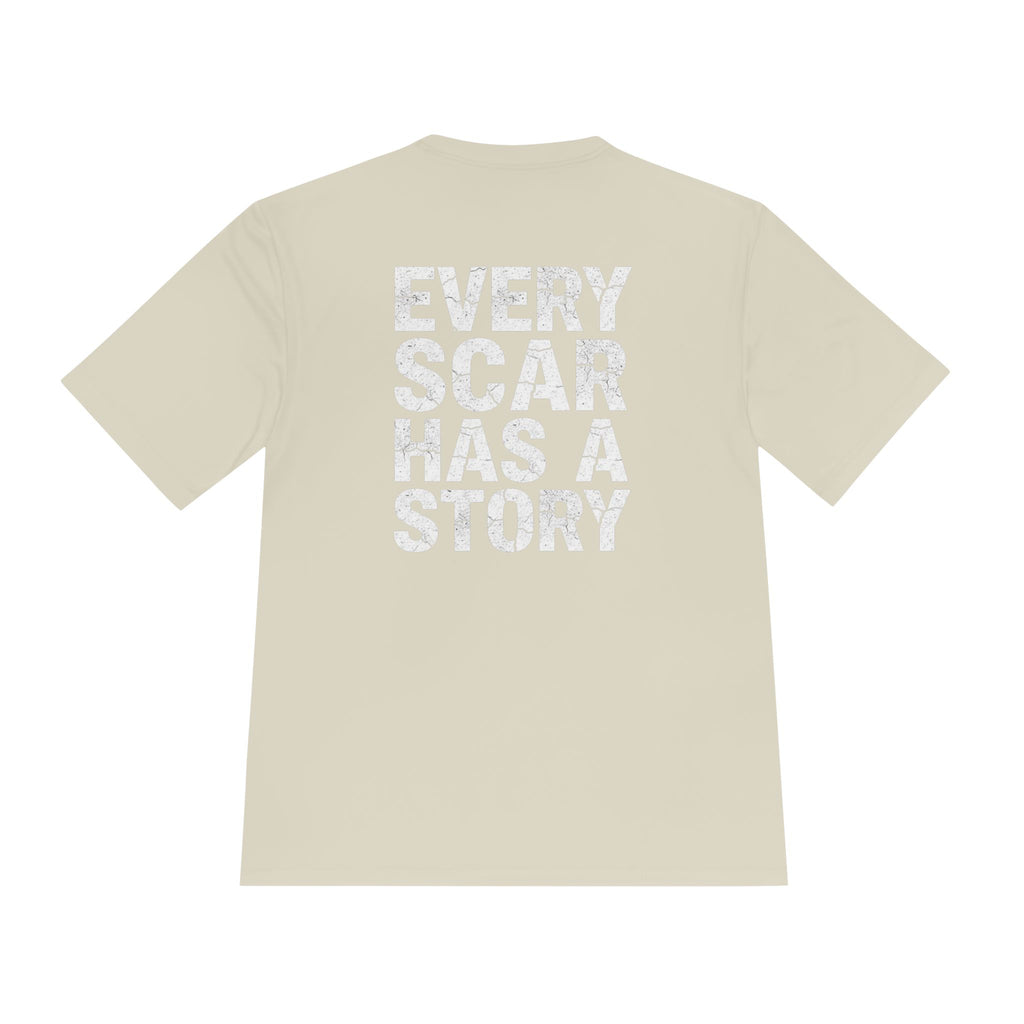 Every Scar Has a Story Moisture-Wicking Tee - RESTERATION
