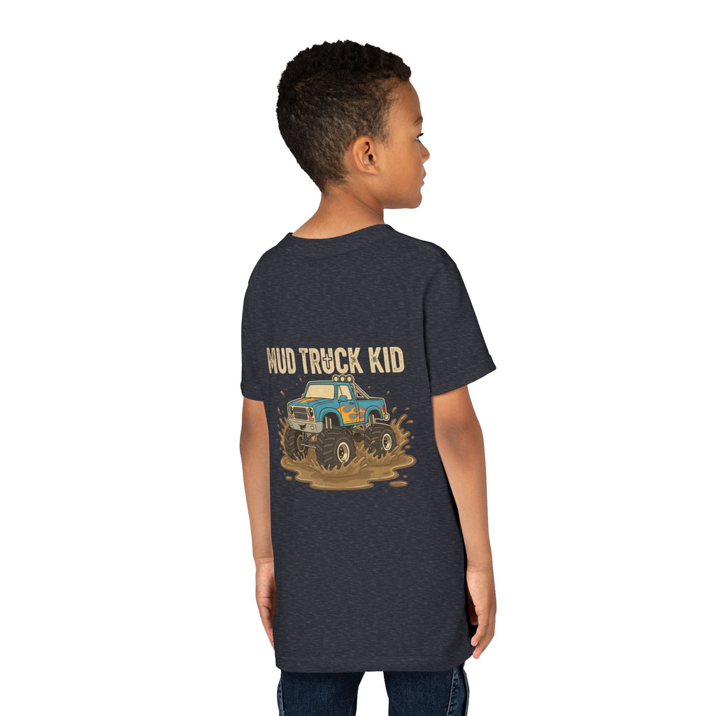 Mud Truck Kid — Youth T-Shirt - RESTERATION