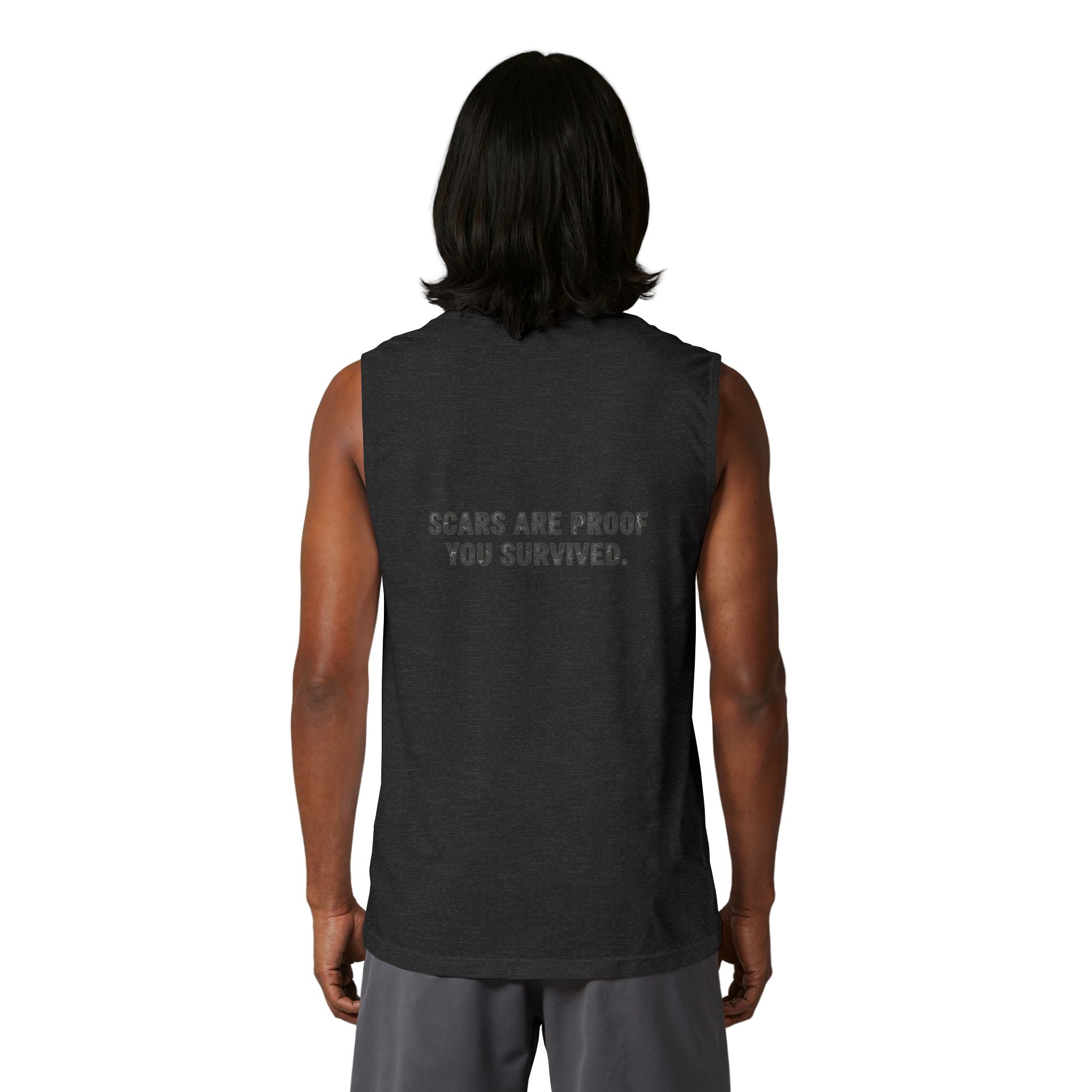 Scars Are Proof You Survived — Unisex Muscle Tank - RESTERATION