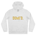 Just Got DUNK'D Hoodie — Gold Lettering Basketball Sweatshirt