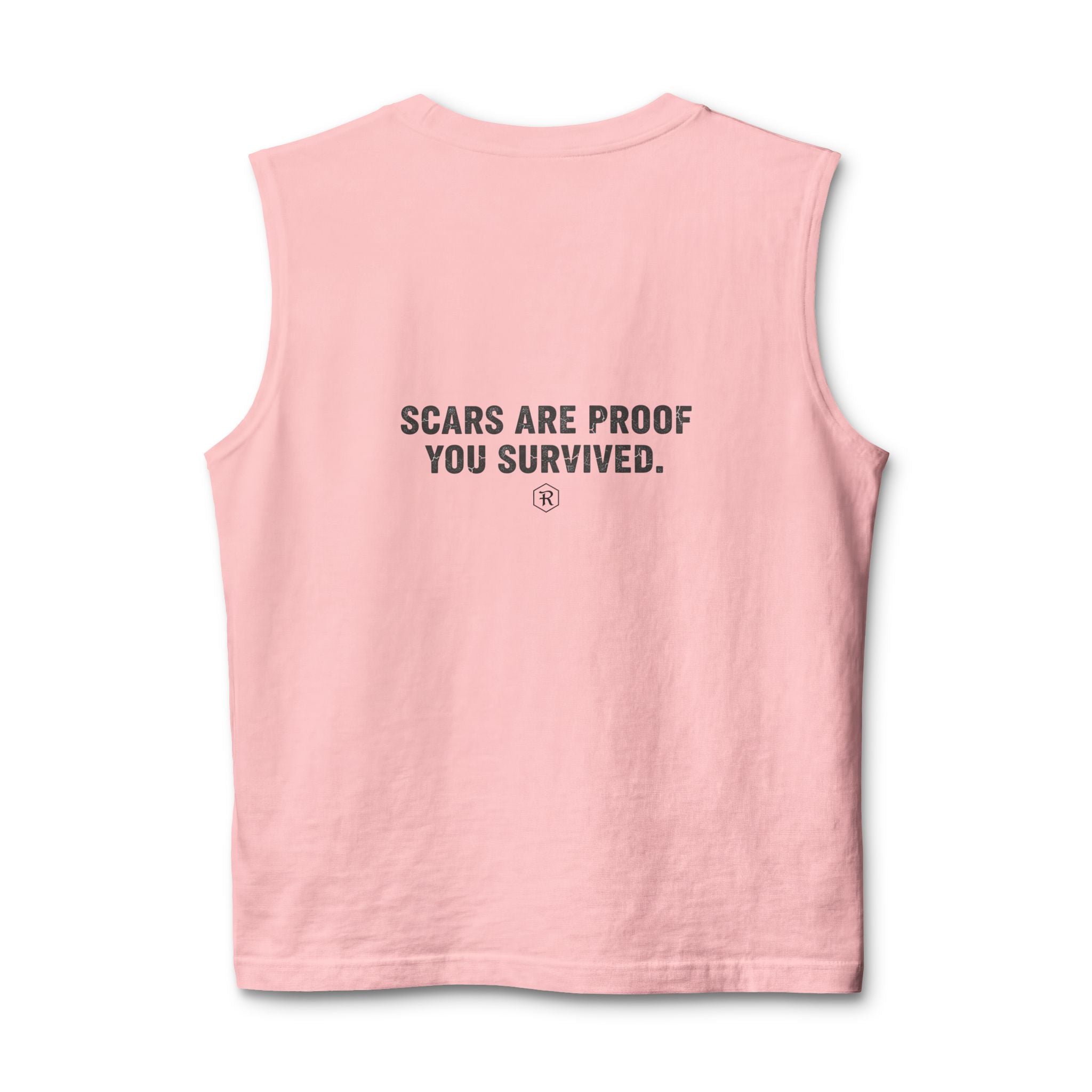 Scars Are Proof You Survived — Unisex Muscle Tank - RESTERATION
