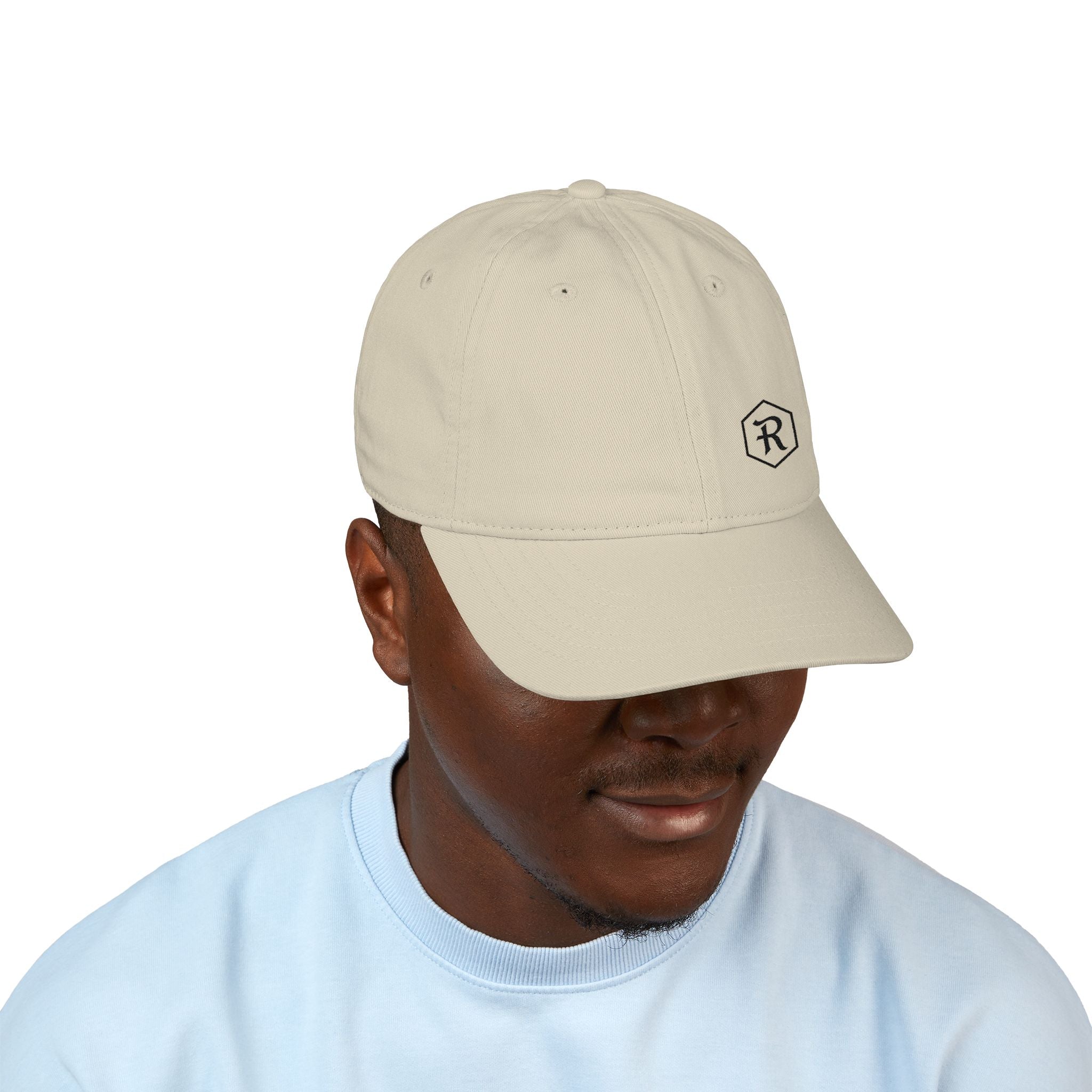 Organic Baseball Cap | Minimal Eco Cotton Embroidered Dad Hat | Faith Apparel - RESTERATION