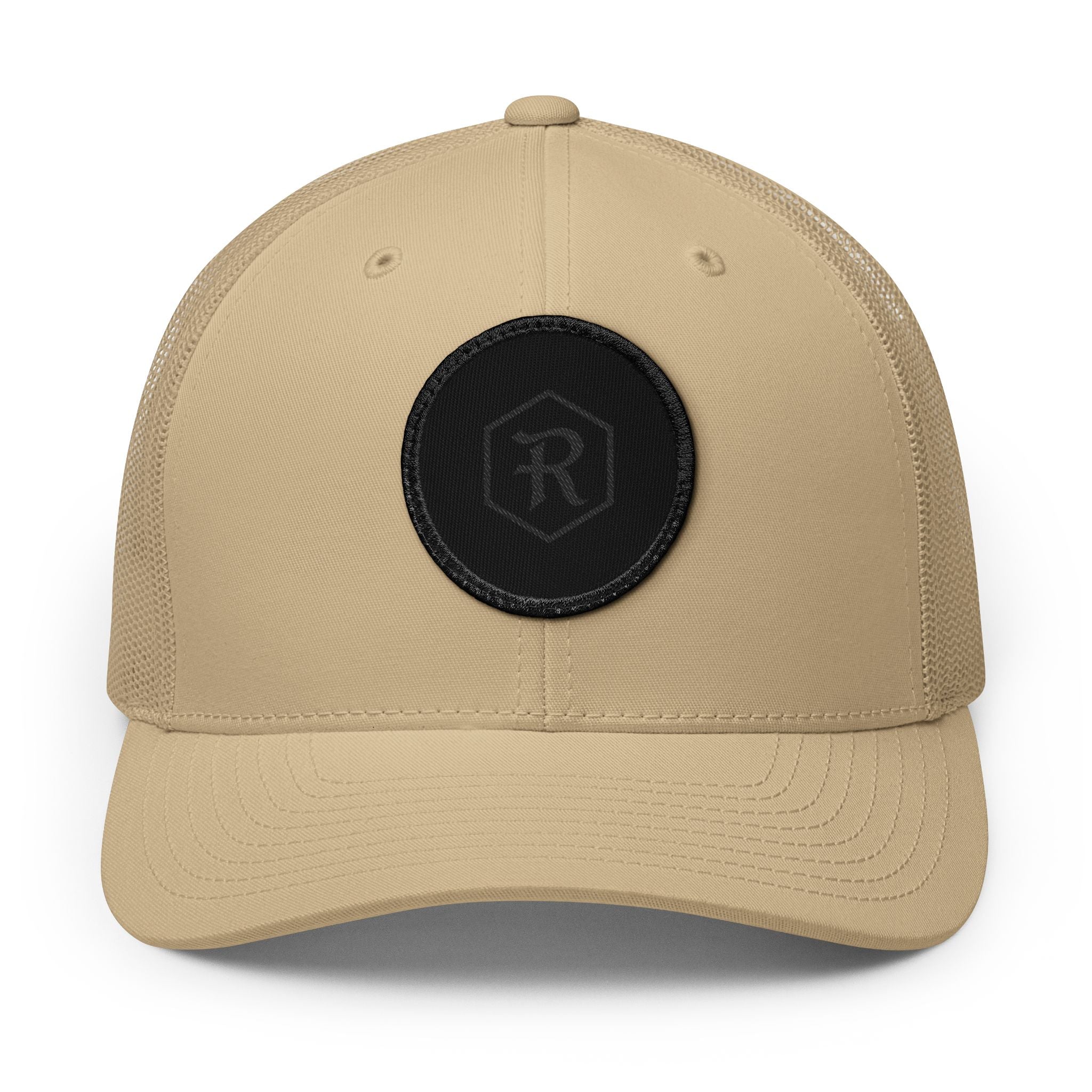 Embroidered Patch Trucker Cap | Snapback Mesh Back Hat | Faith Apparel - RESTERATION