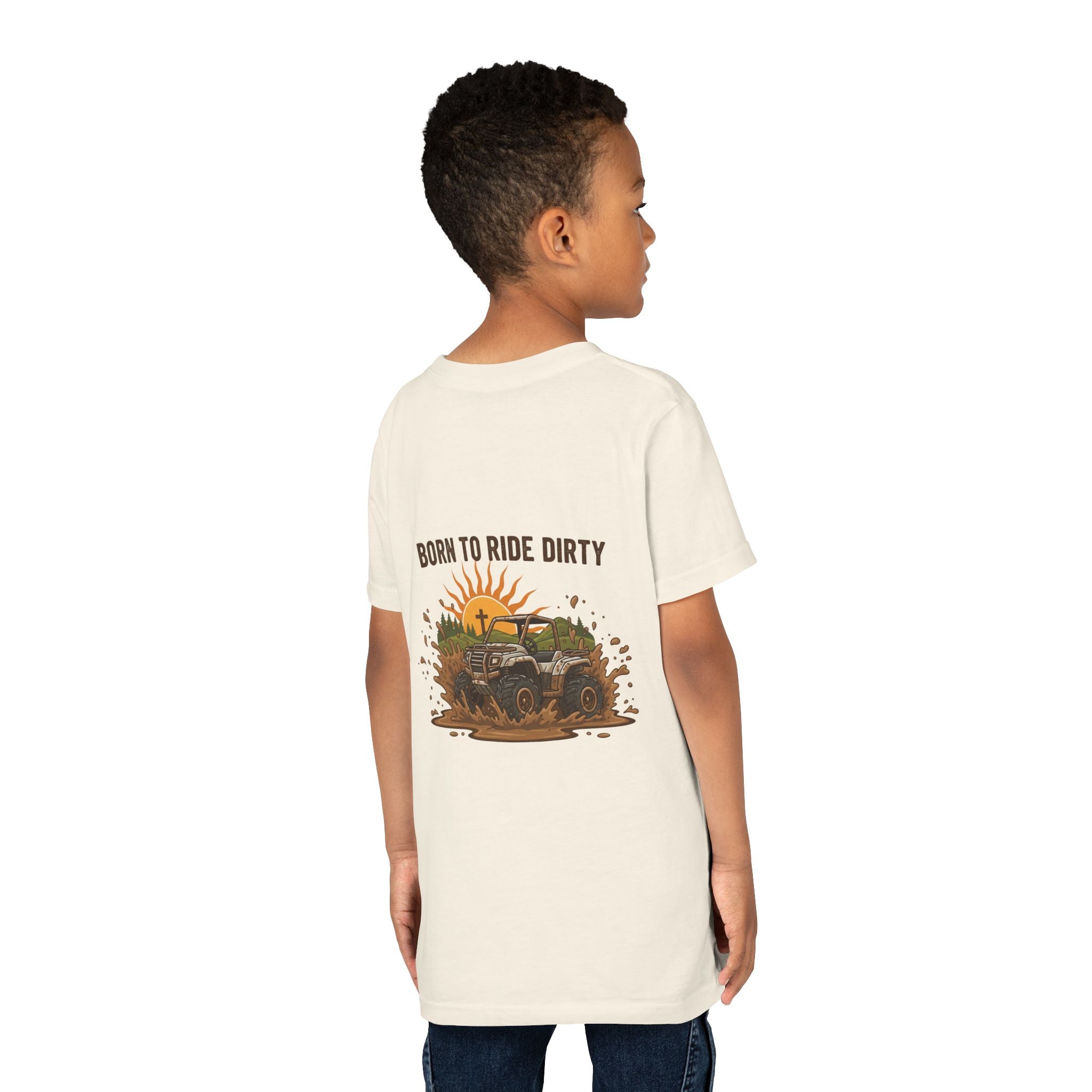 Born to Ride Dirty — Youth T-Shirt - RESTERATION