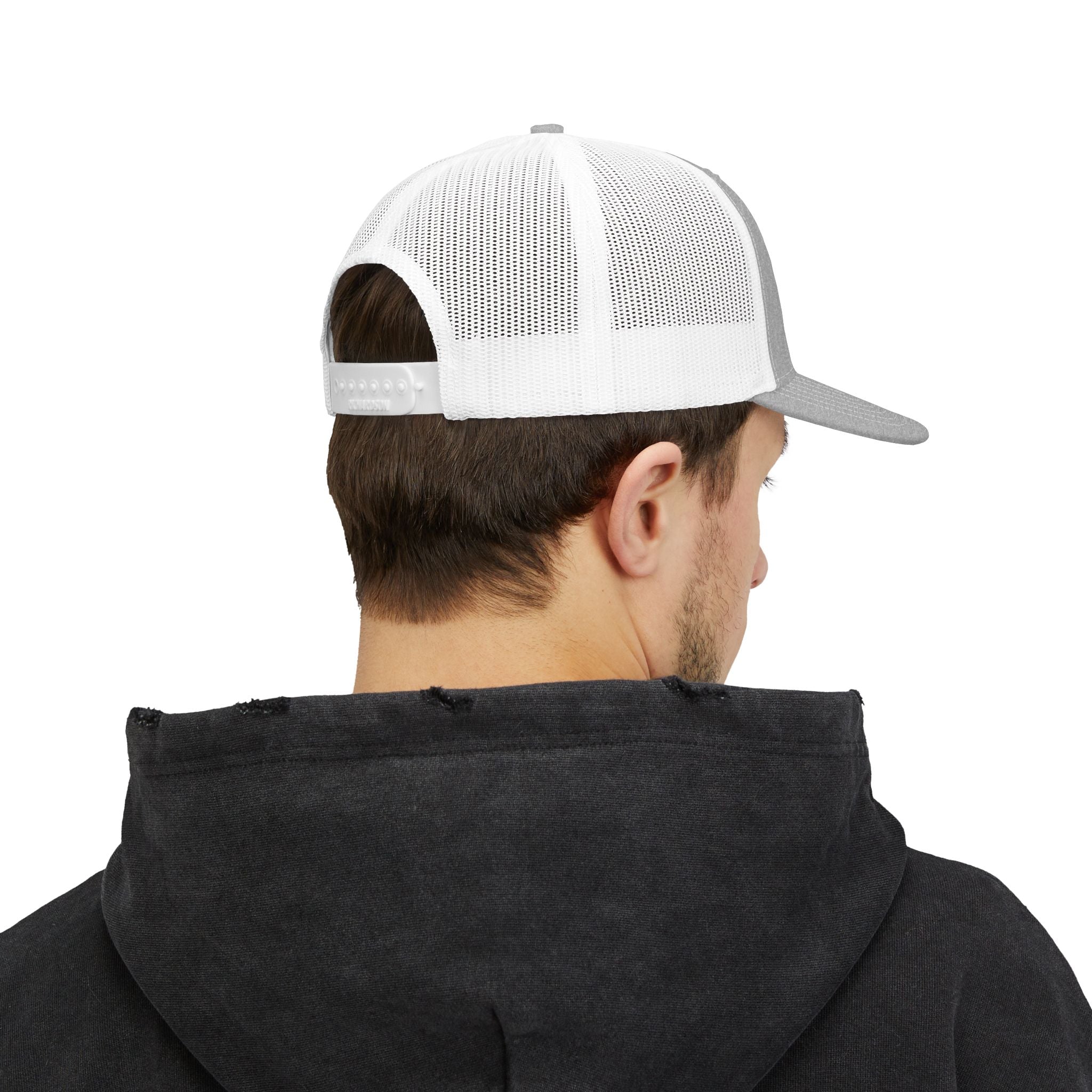 Classic Snapback Trucker Cap | Mesh Back Embroidered Hat | Faith Apparel - RESTERATION