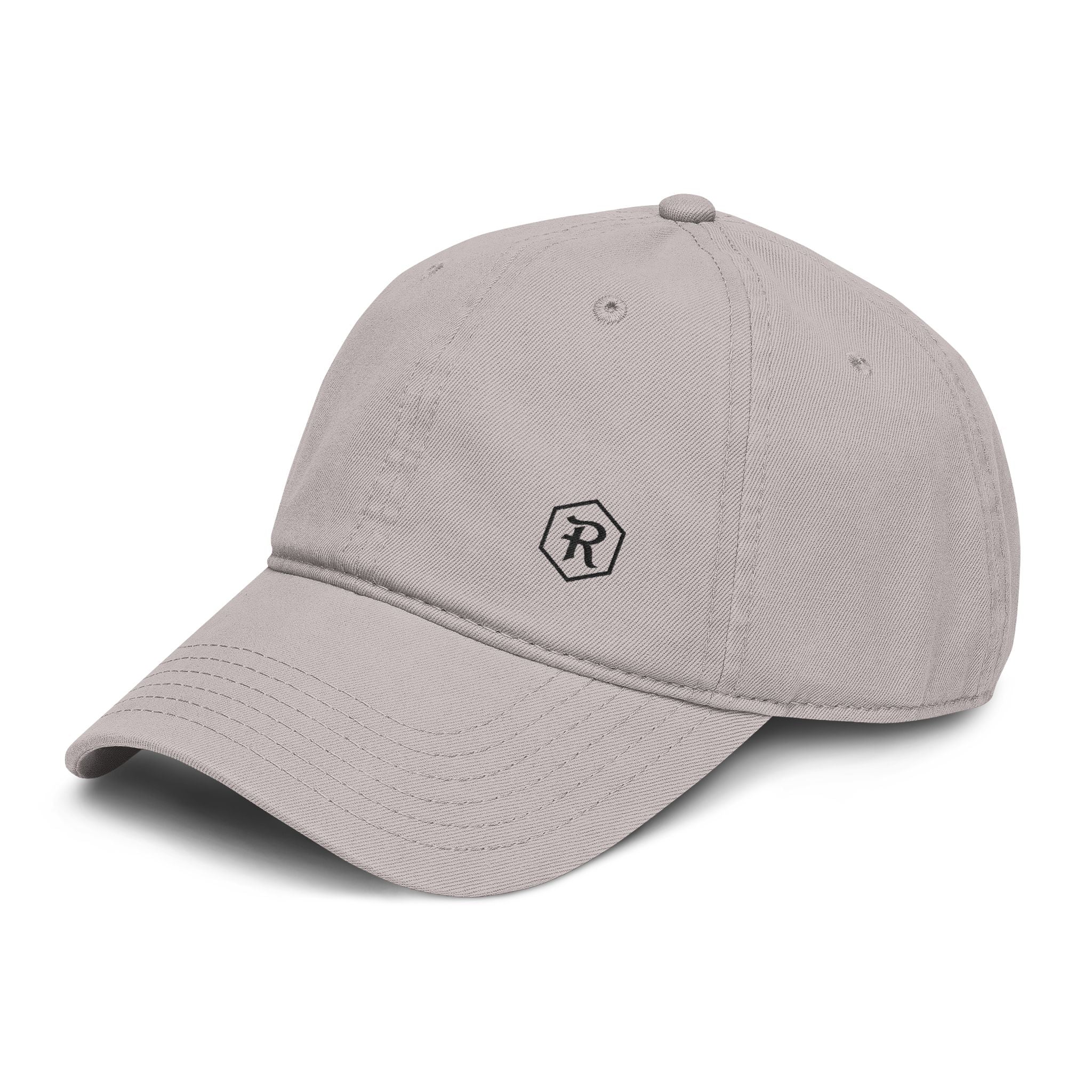 Washed Cotton Baseball Cap | Minimal Embroidered Dad Hat | Faith Apparel - RESTERATION