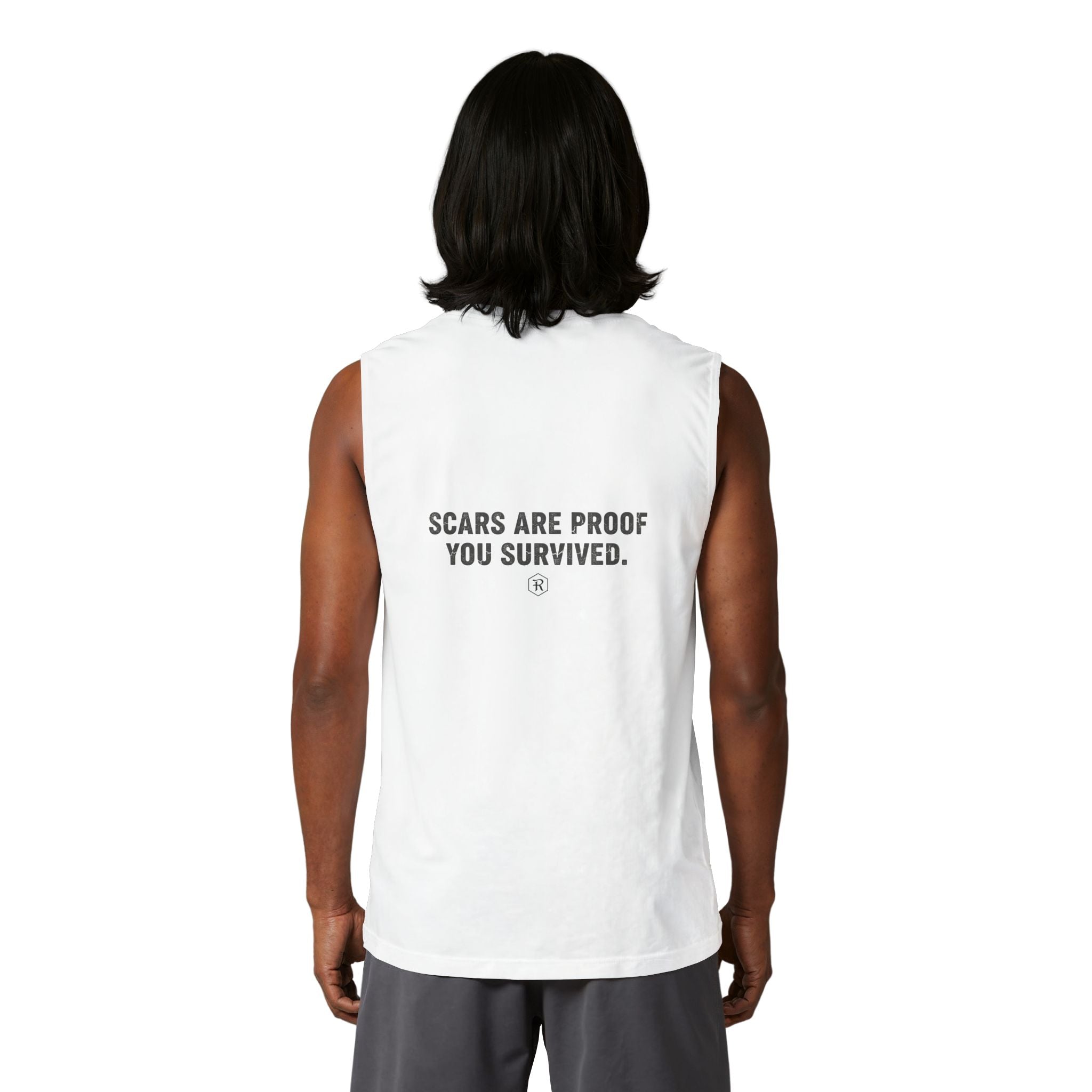 Scars Are Proof You Survived — Unisex Muscle Tank - RESTERATION