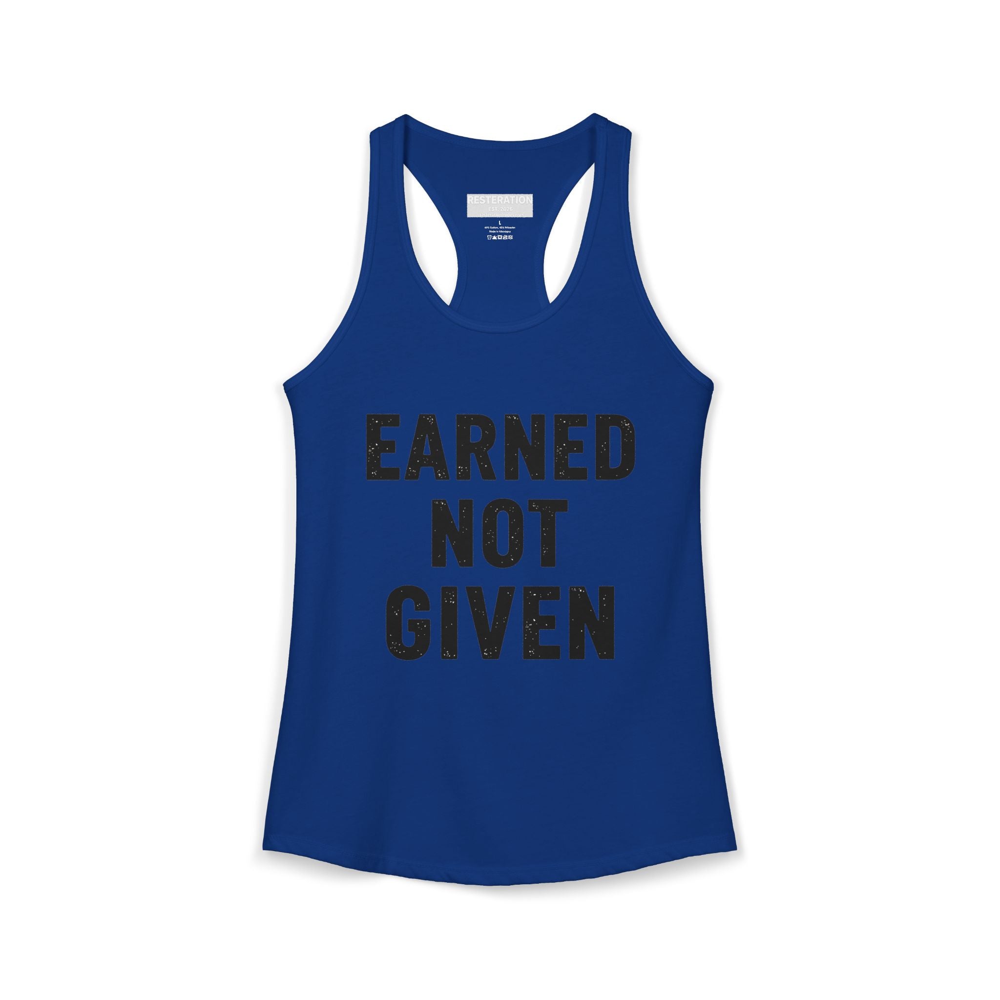 Women's Ideal Racerback Tank — Faith Over Fear - RESTERATION