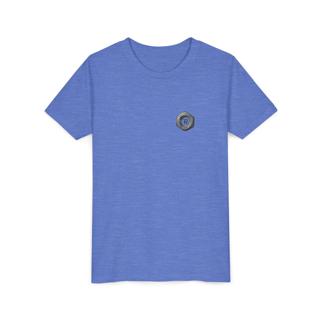 Little Hauler — Monster Truck Youth T-Shirt - RESTERATION