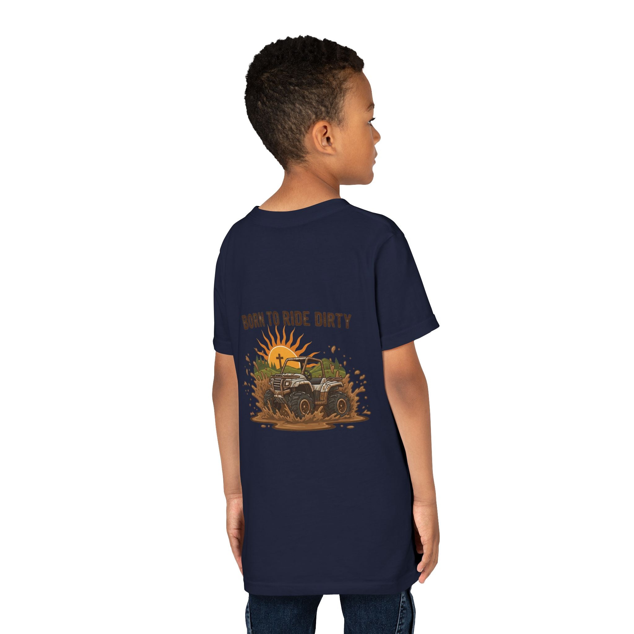 Born to Ride Dirty — Youth T-Shirt - RESTERATION