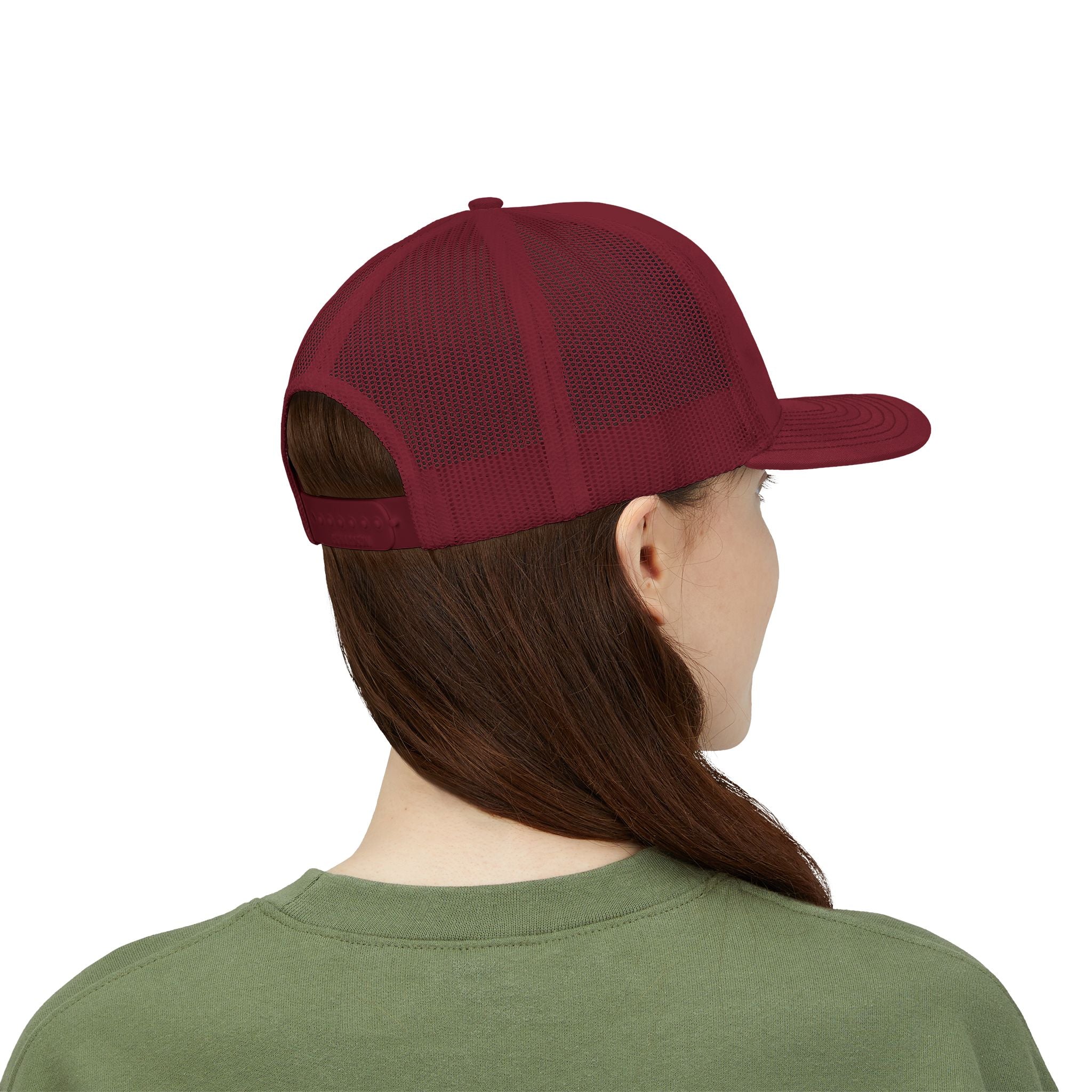Snapback Trucker Cap | Mesh Back Adjustable Embroidered Hat | Faith Apparel - RESTERATION