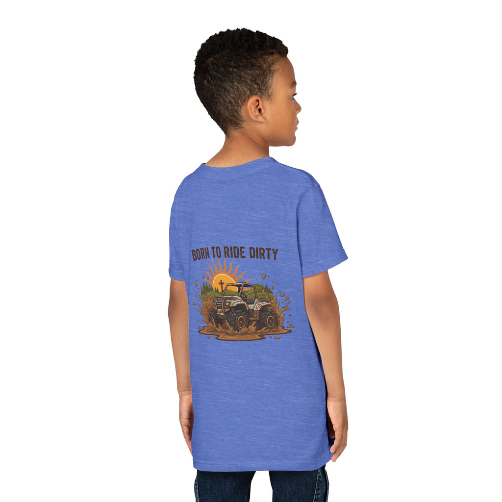 Born to Ride Dirty — Youth T-Shirt - RESTERATION
