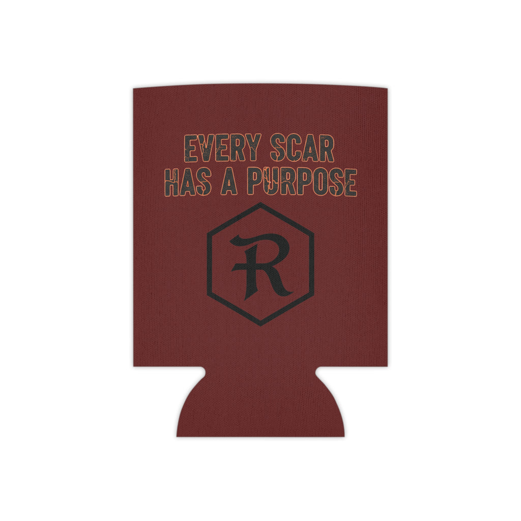 RESTERATION Can Cooler — 'Every Scar Has A Purpose' | Rise Again Christian Koozie 5 - RESTERATION