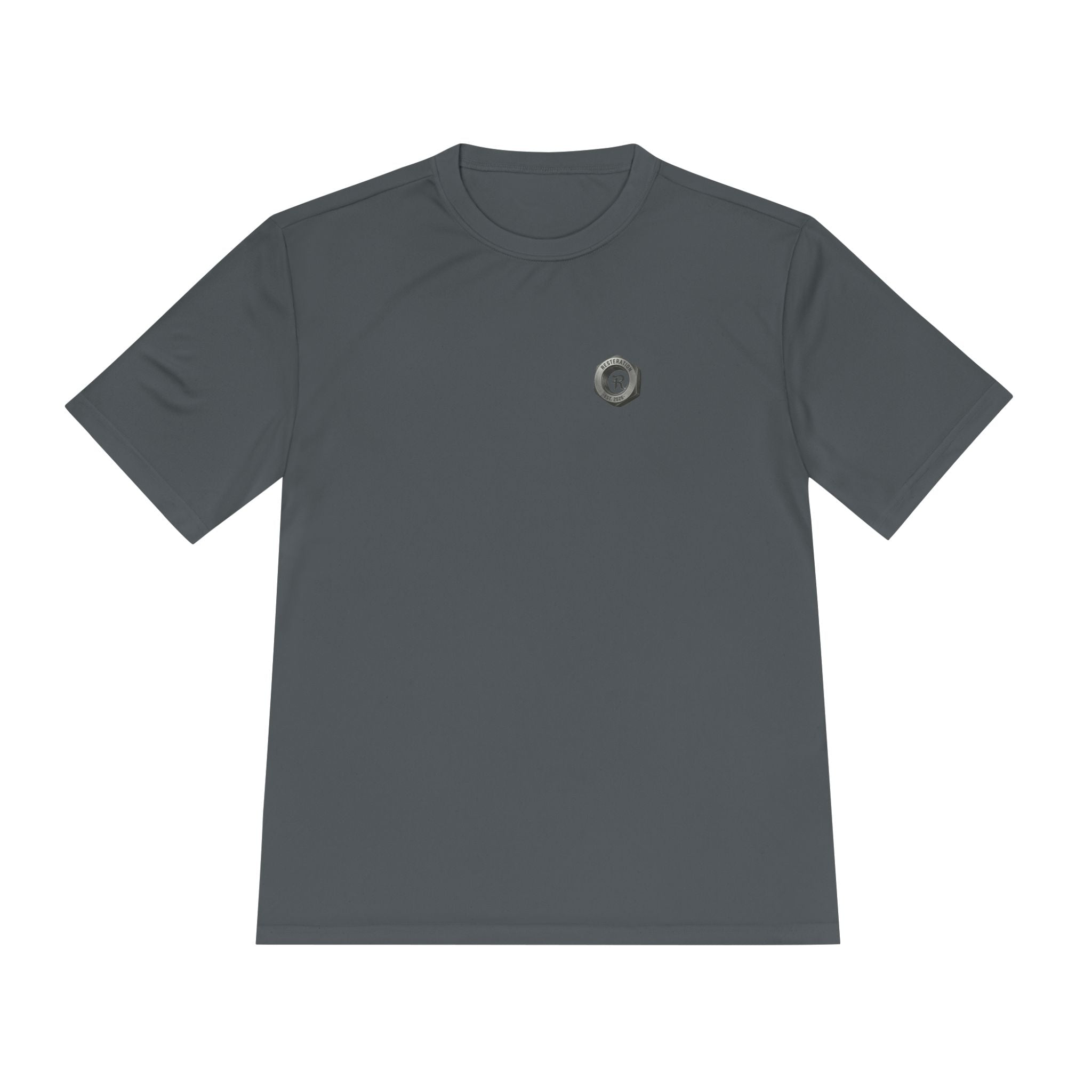No Shortcuts Performance Tee — Moisture‑Wicking Athletic Shirt - RESTERATION