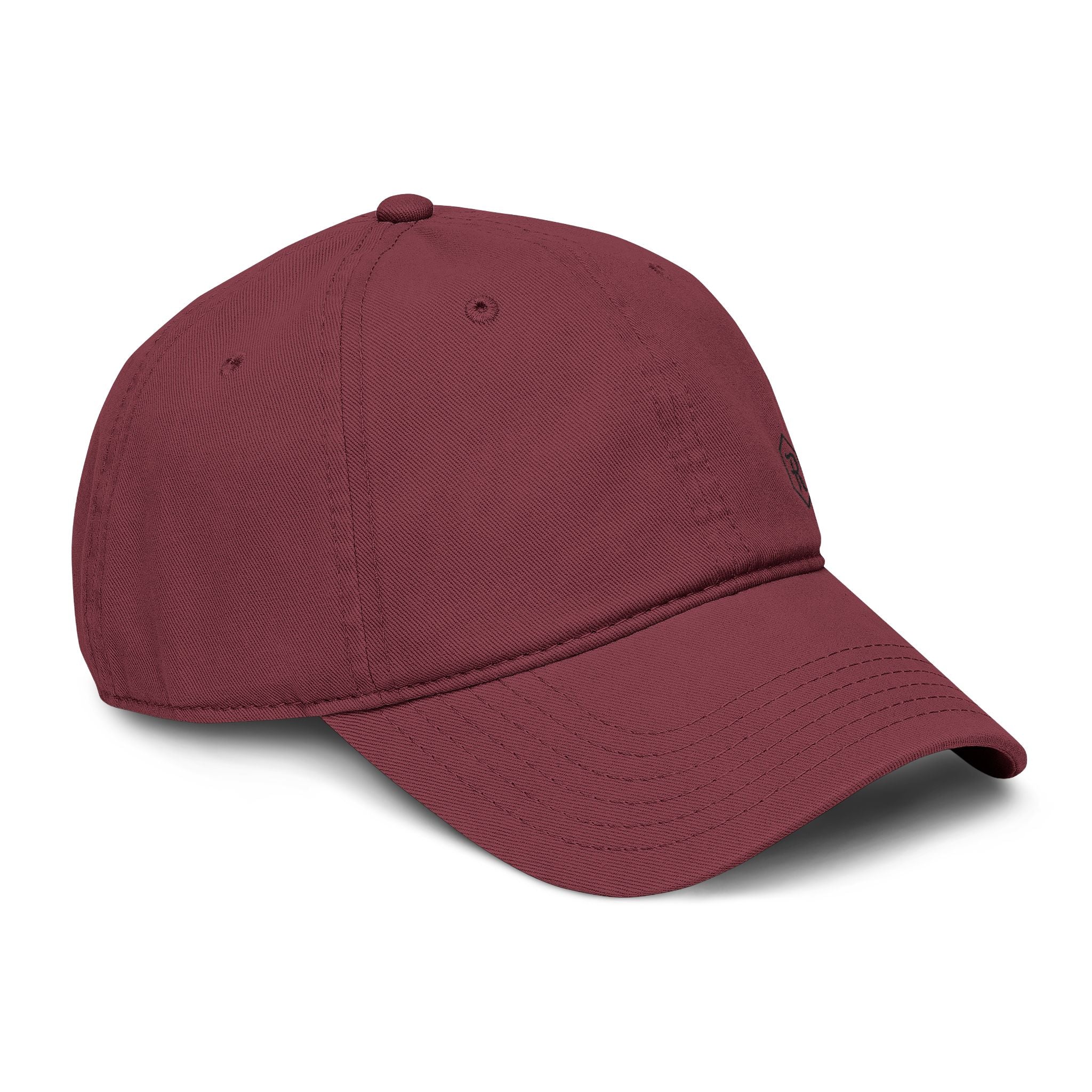 Washed Cotton Baseball Cap | Minimal Embroidered Dad Hat | Faith Apparel - RESTERATION