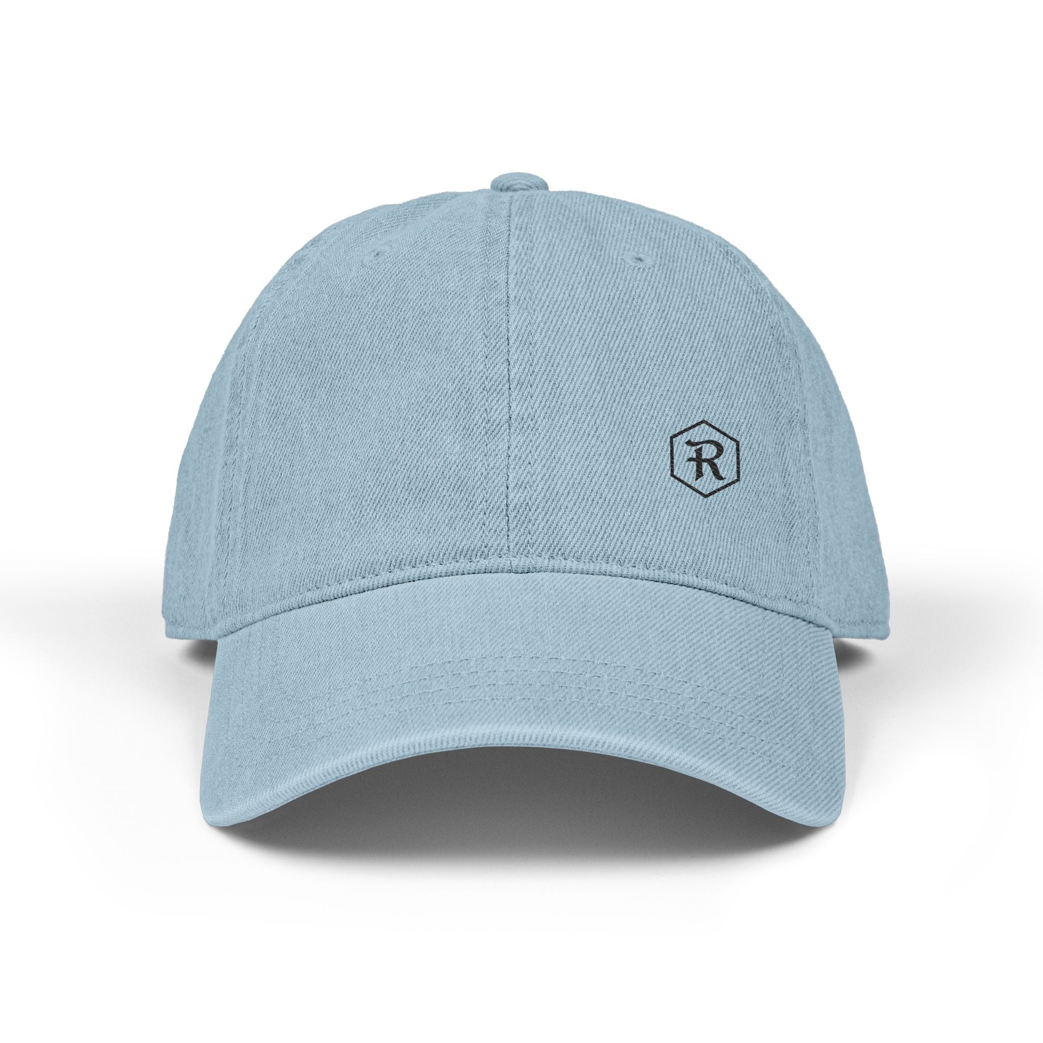 Embroidered Denim Hat | Classic Adjustable Baseball Cap | Faith Apparel - RESTERATION