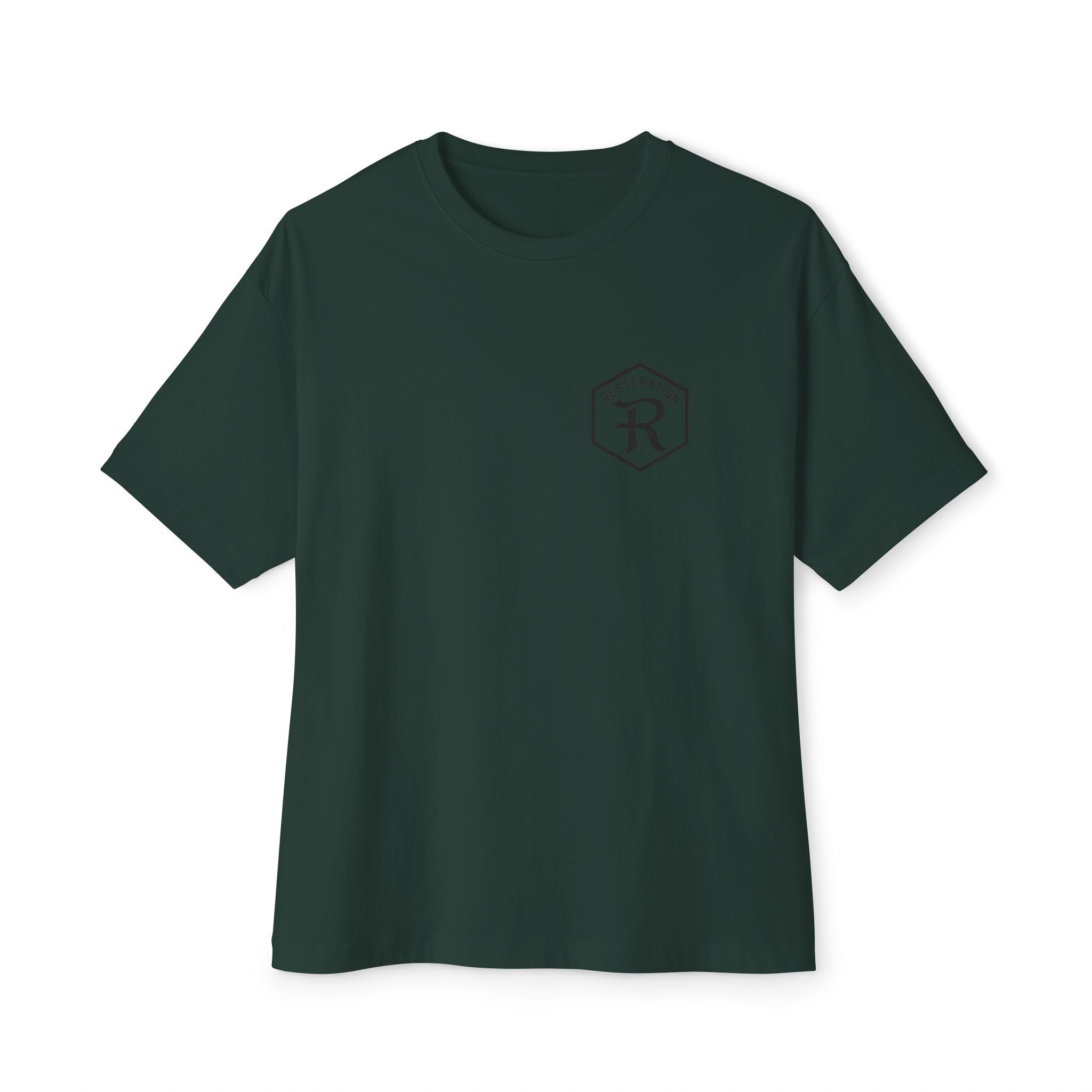 RESTERATION Boxy Tee — Colossians 3:23
