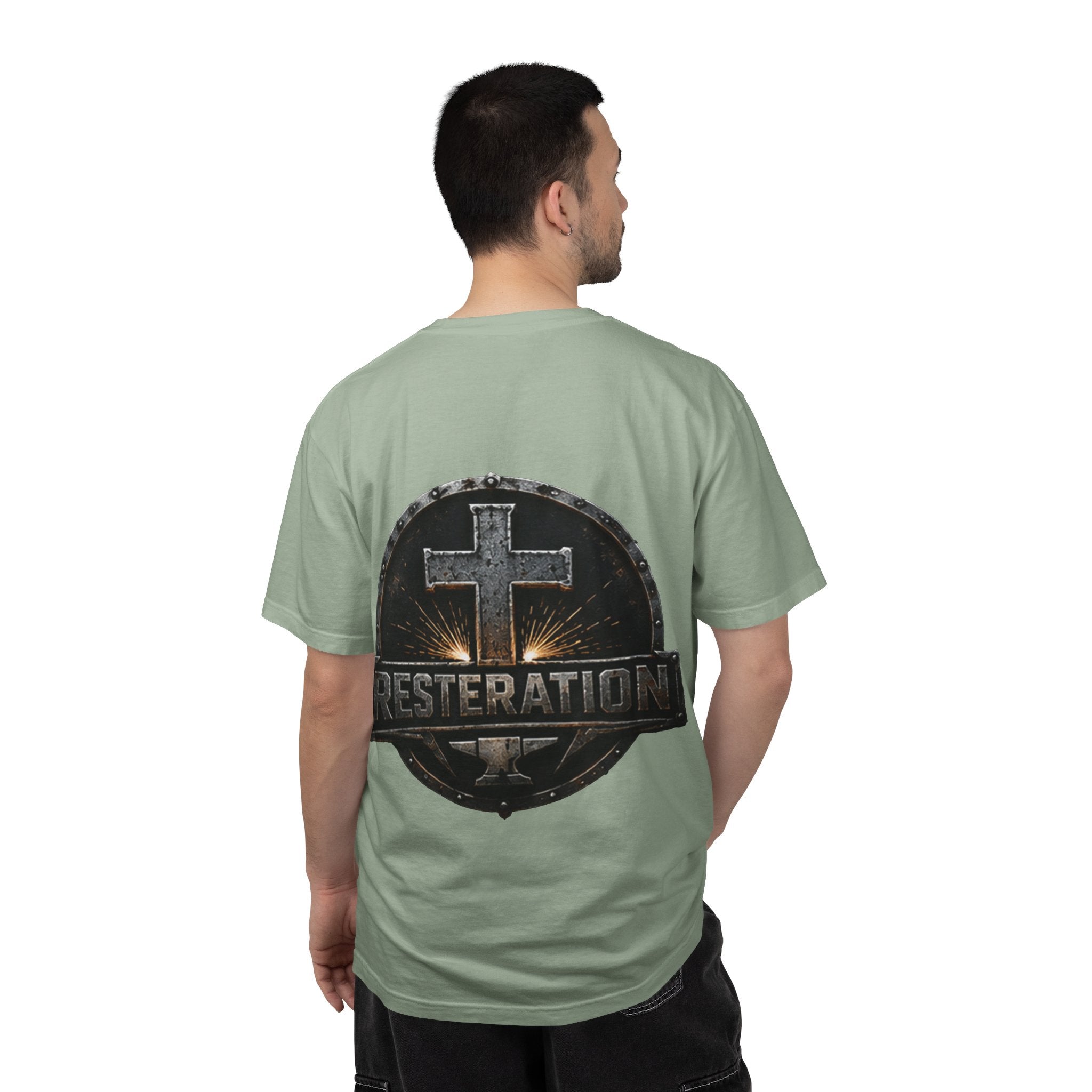 Restoration Cross Graphic T-Shirt - RESTERATION