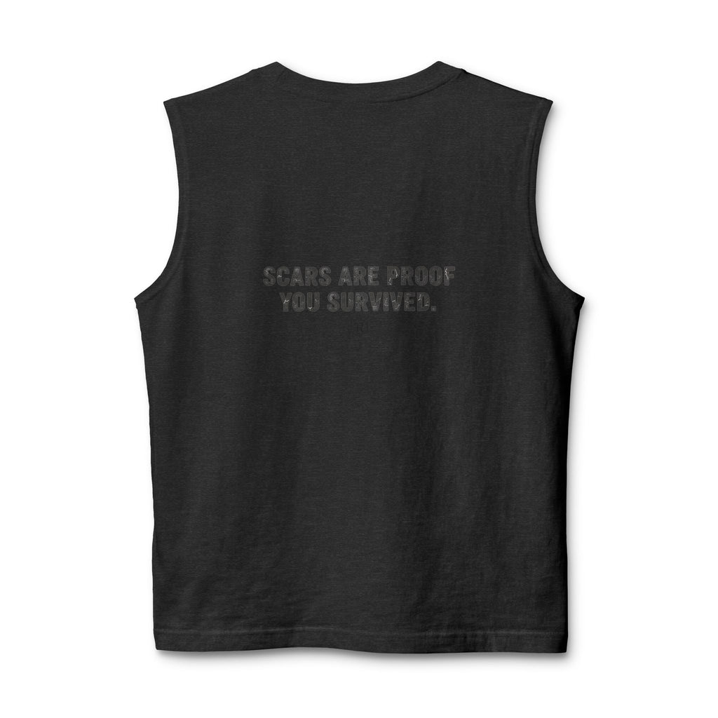 Scars Are Proof You Survived — Unisex Muscle Tank - RESTERATION