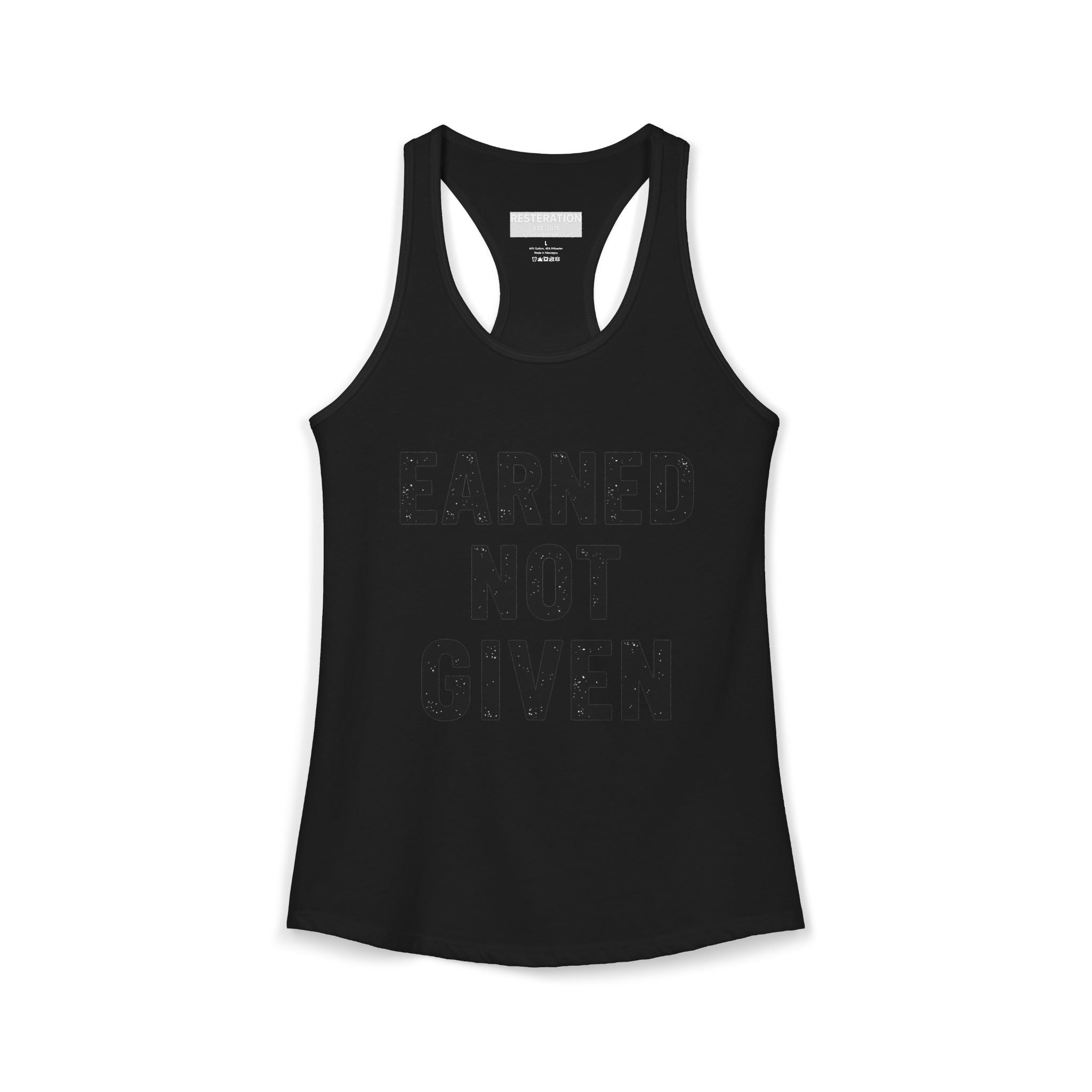 Women's Ideal Racerback Tank — Faith Over Fear - RESTERATION