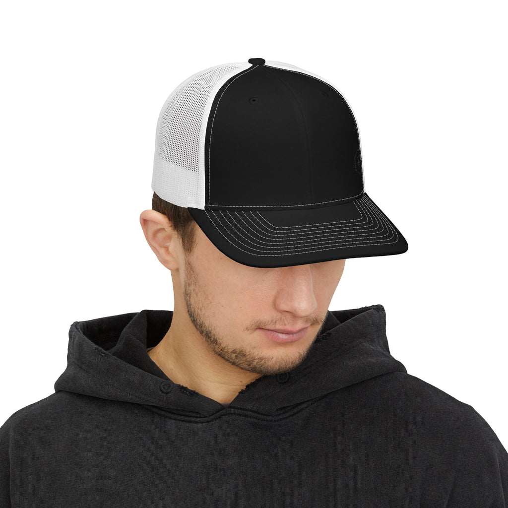 Classic Snapback Trucker Cap | Mesh Back Embroidered Hat | Faith Apparel - RESTERATION