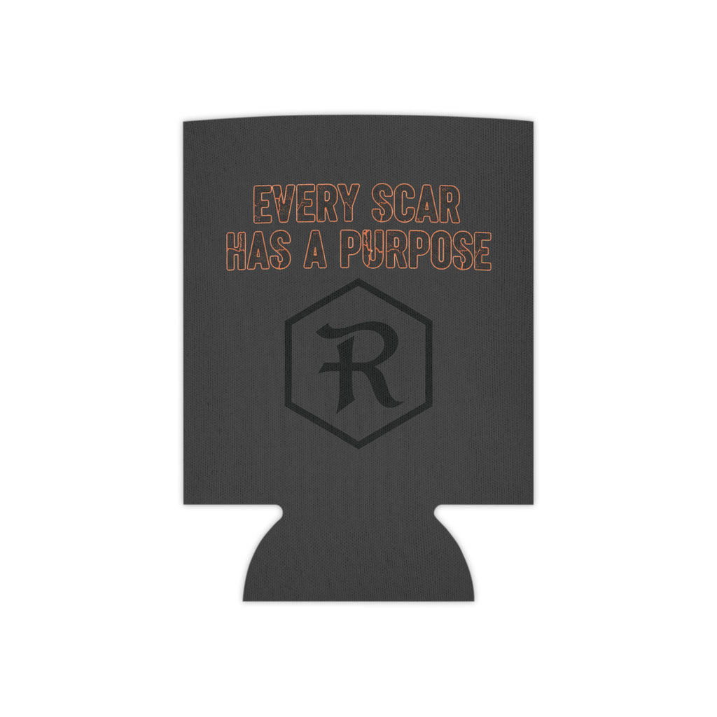 RESTERATION Can Cooler — 'Every Scar Has A Purpose' | Rise Again Christian Koozie 2 - RESTERATION