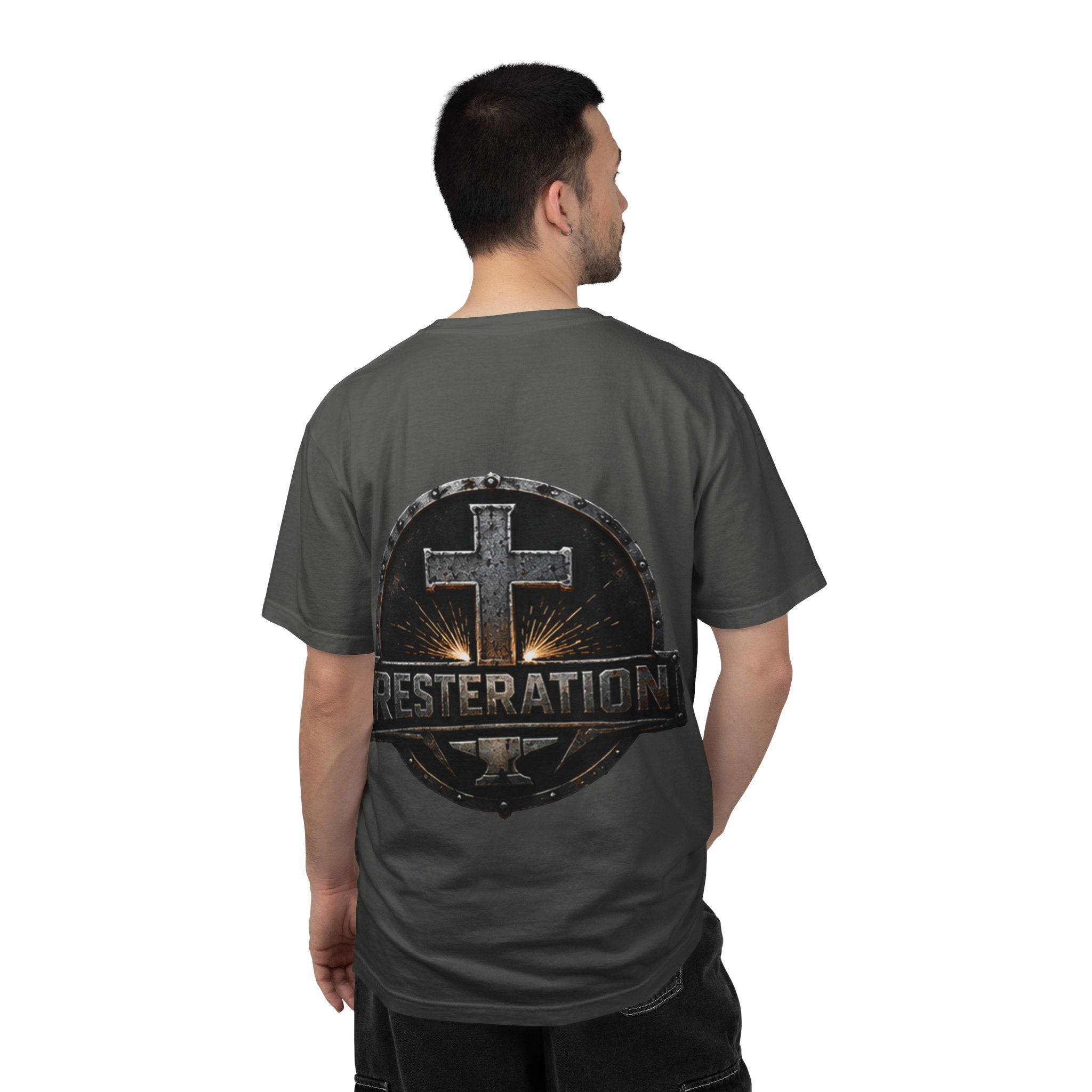 Restoration Cross Graphic T-Shirt - RESTERATION