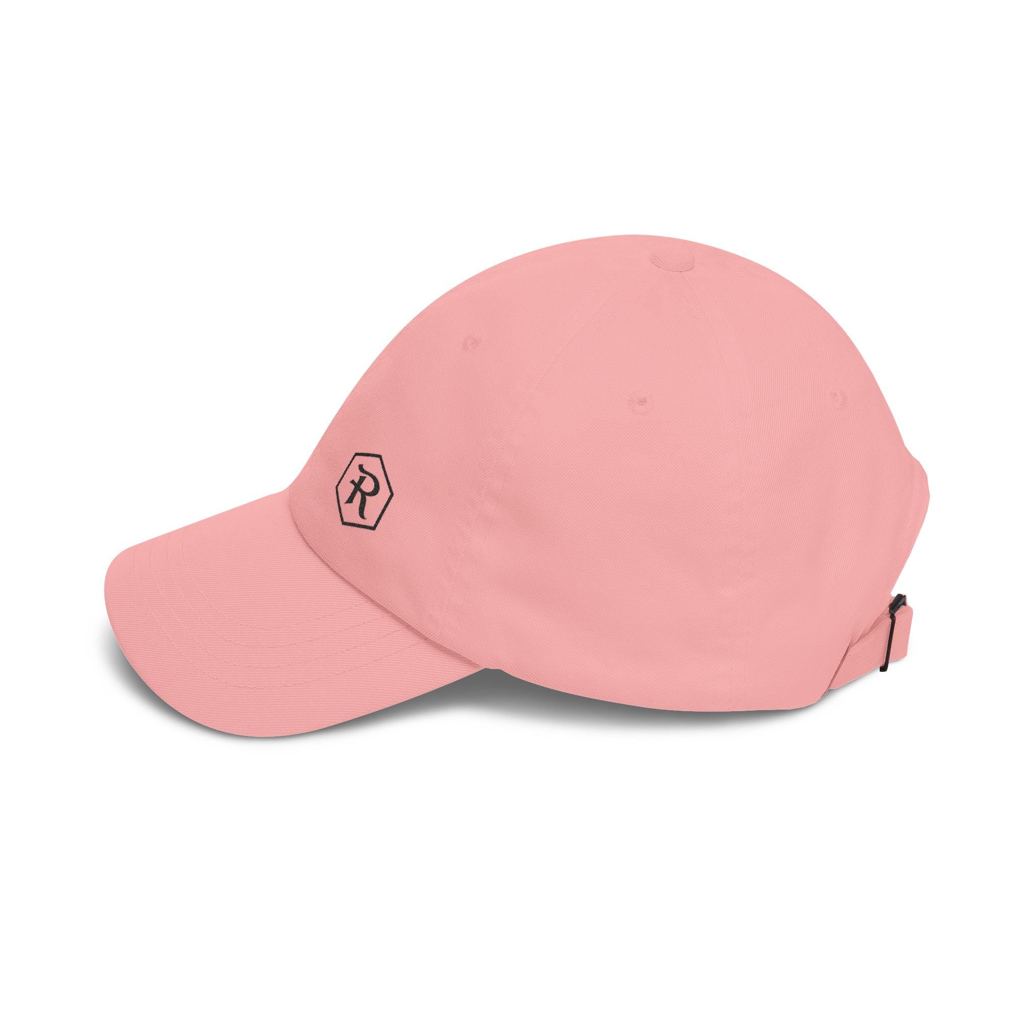 Monogram Dad Cap | Hexagon R Embroidered Hat | Faith Apparel - RESTERATION