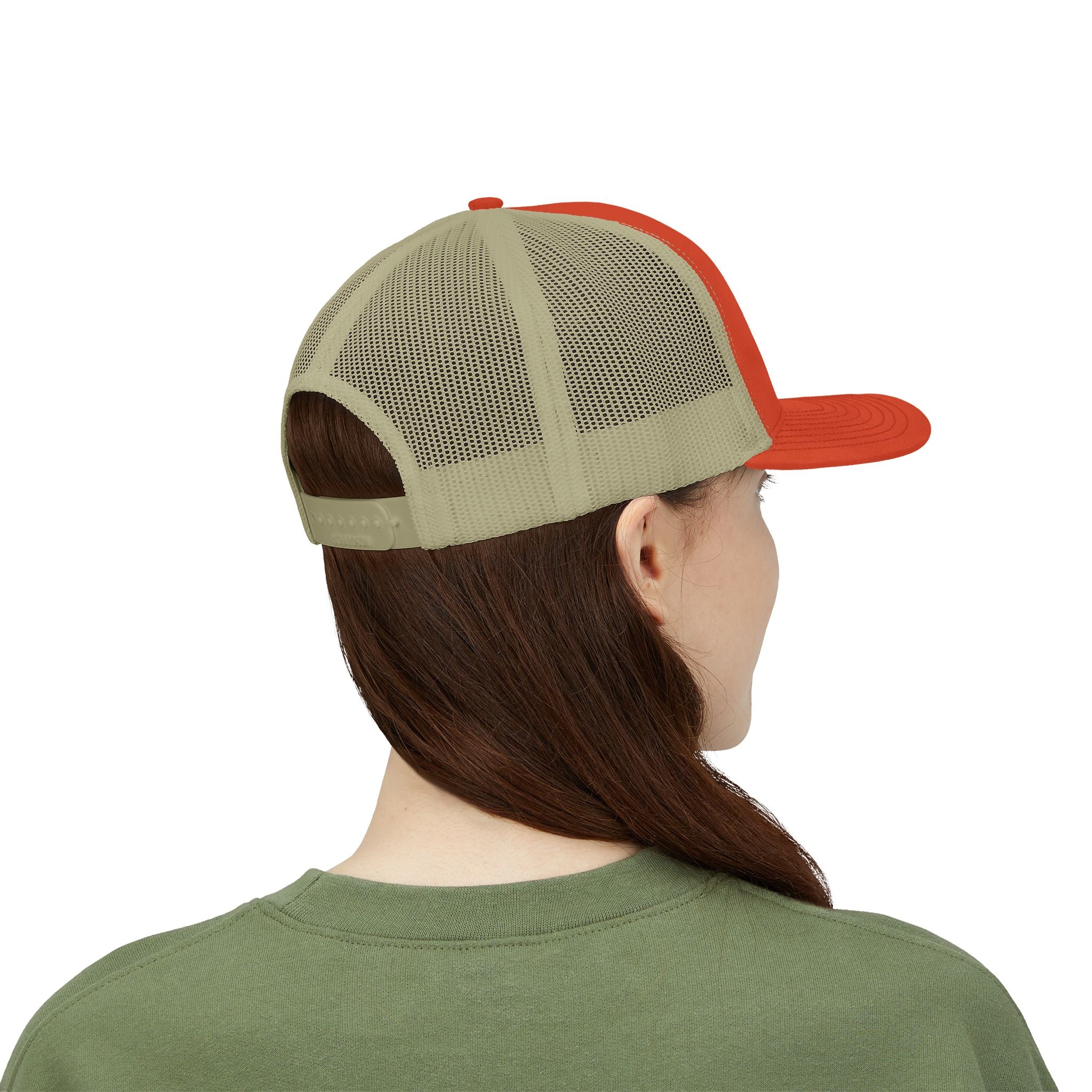 Snapback Trucker Cap | Mesh Back Adjustable Embroidered Hat | Faith Apparel - RESTERATION