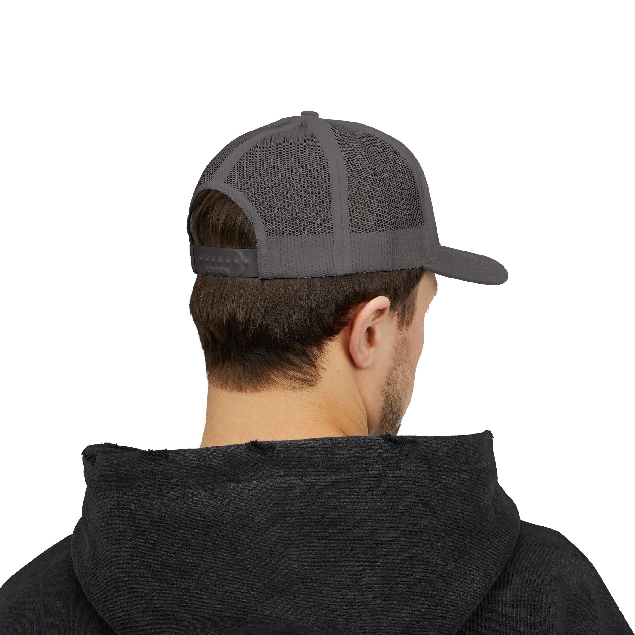 Snapback Trucker Cap | Mesh Back Adjustable Embroidered Hat | Faith Apparel - RESTERATION