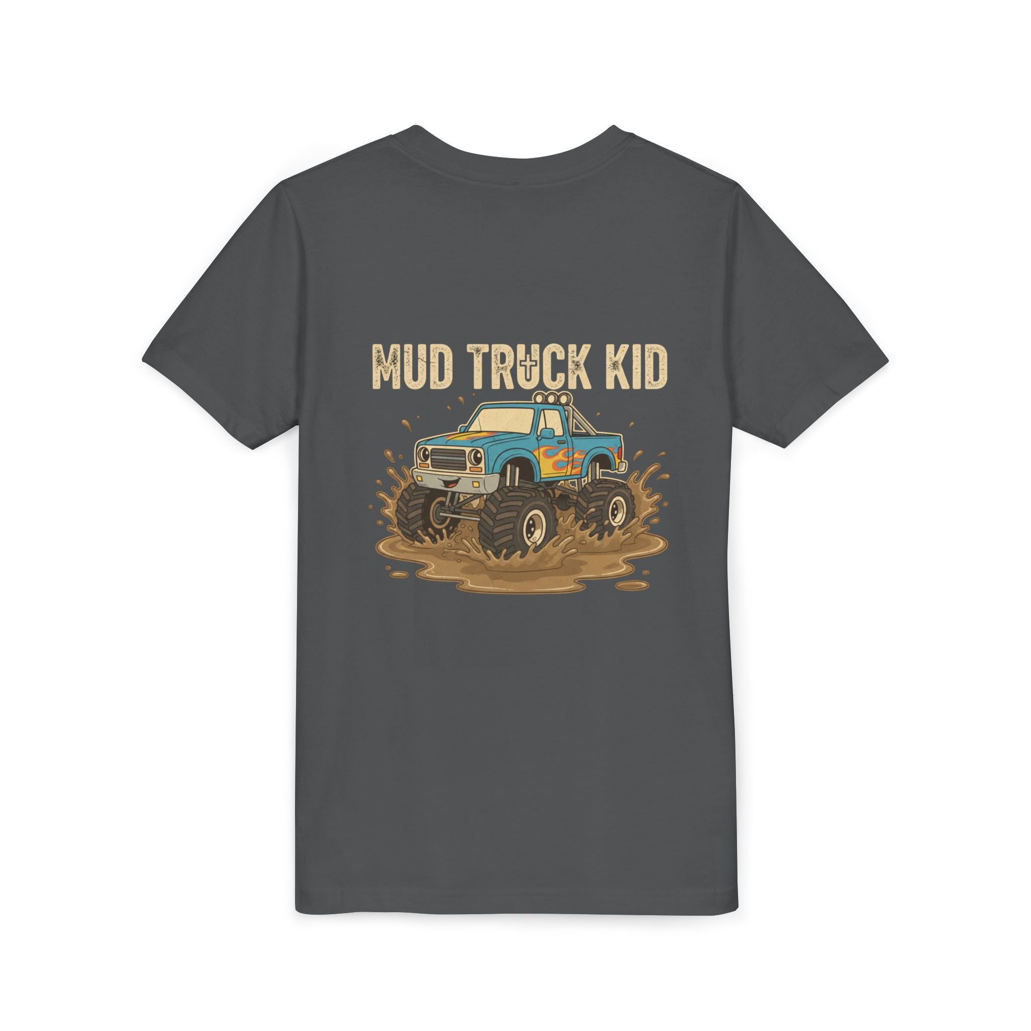 Mud Truck Kid — Youth T-Shirt - RESTERATION