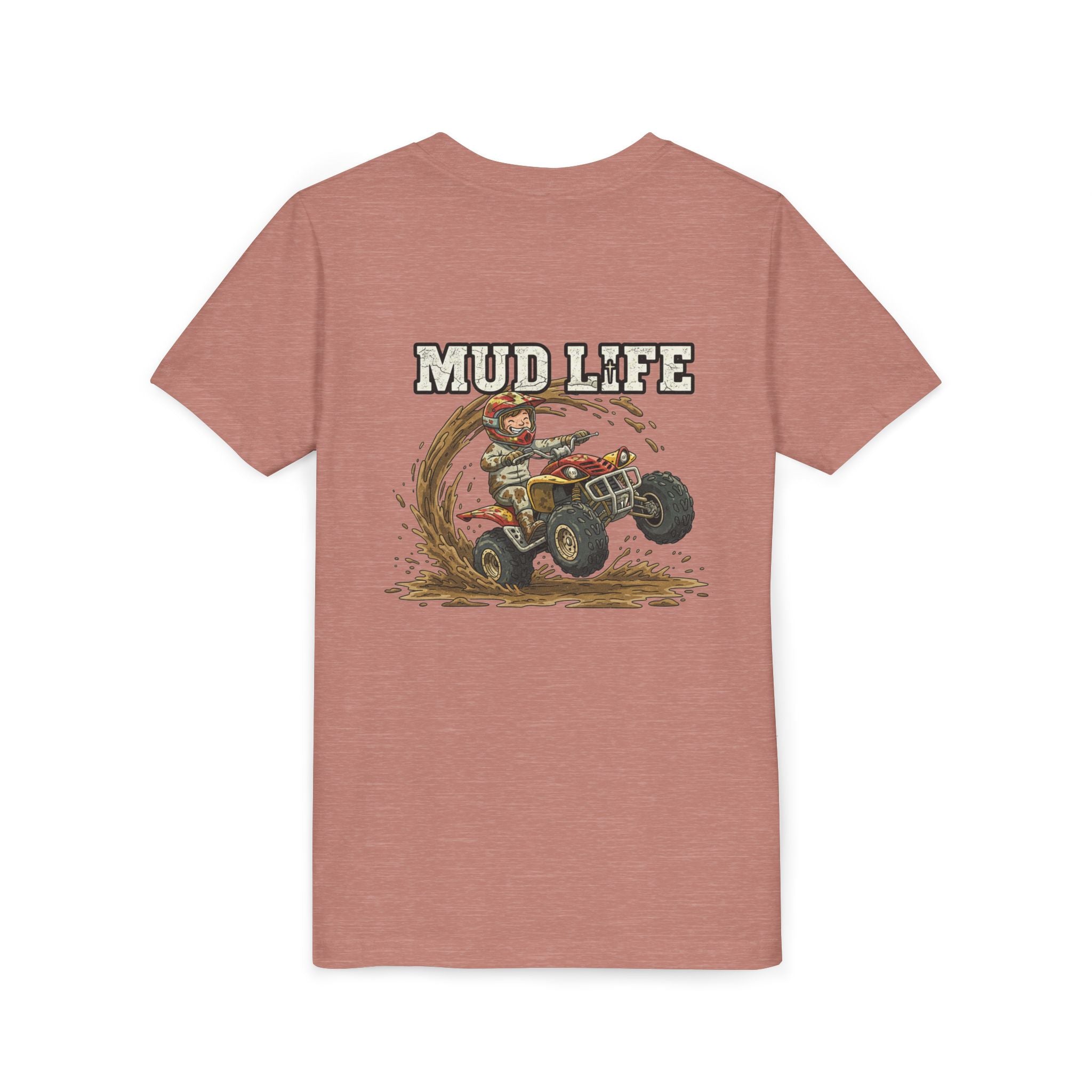 Mud Life — ATV Youth T-Shirt - RESTERATION