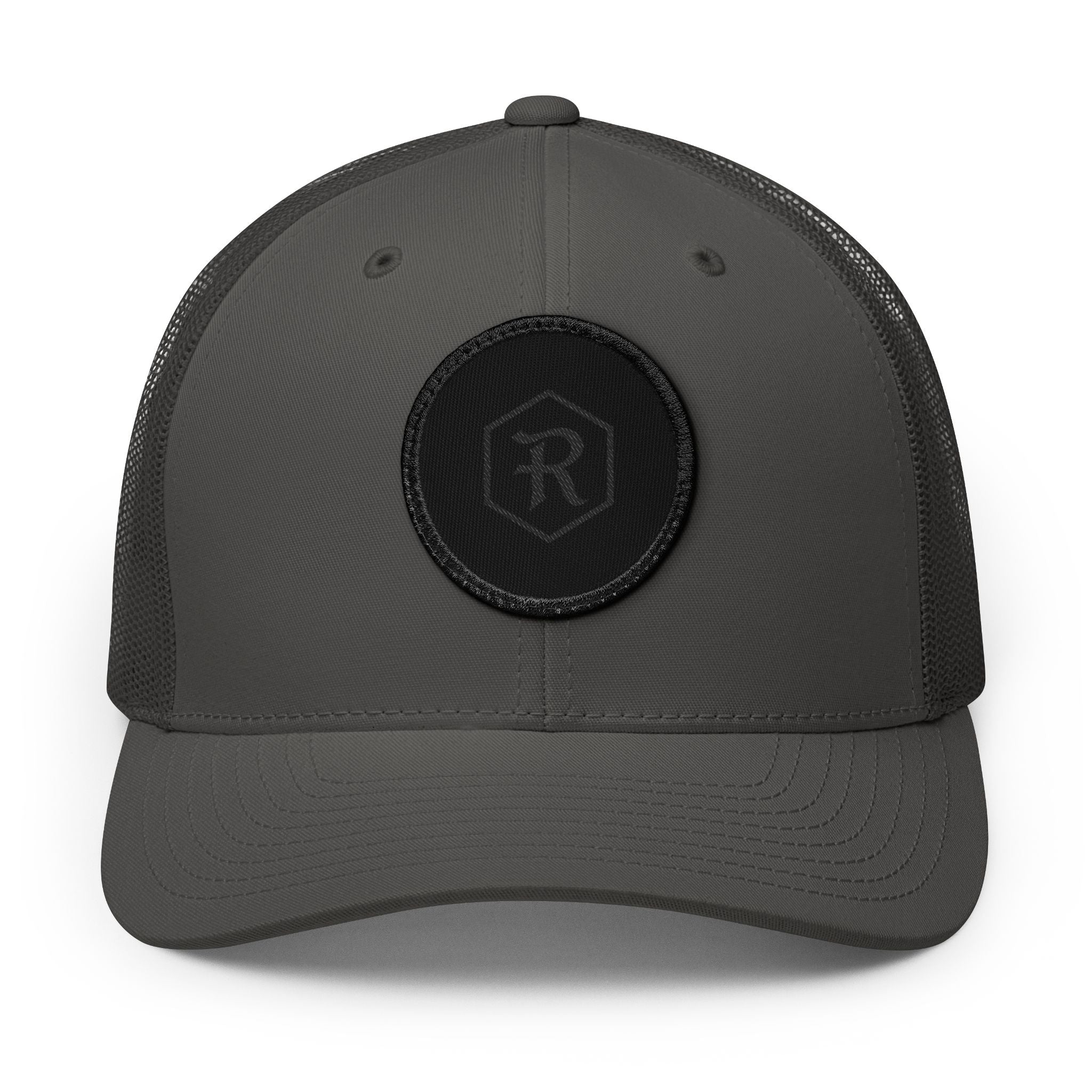 Embroidered Patch Trucker Cap | Snapback Mesh Back Hat | Faith Apparel - RESTERATION