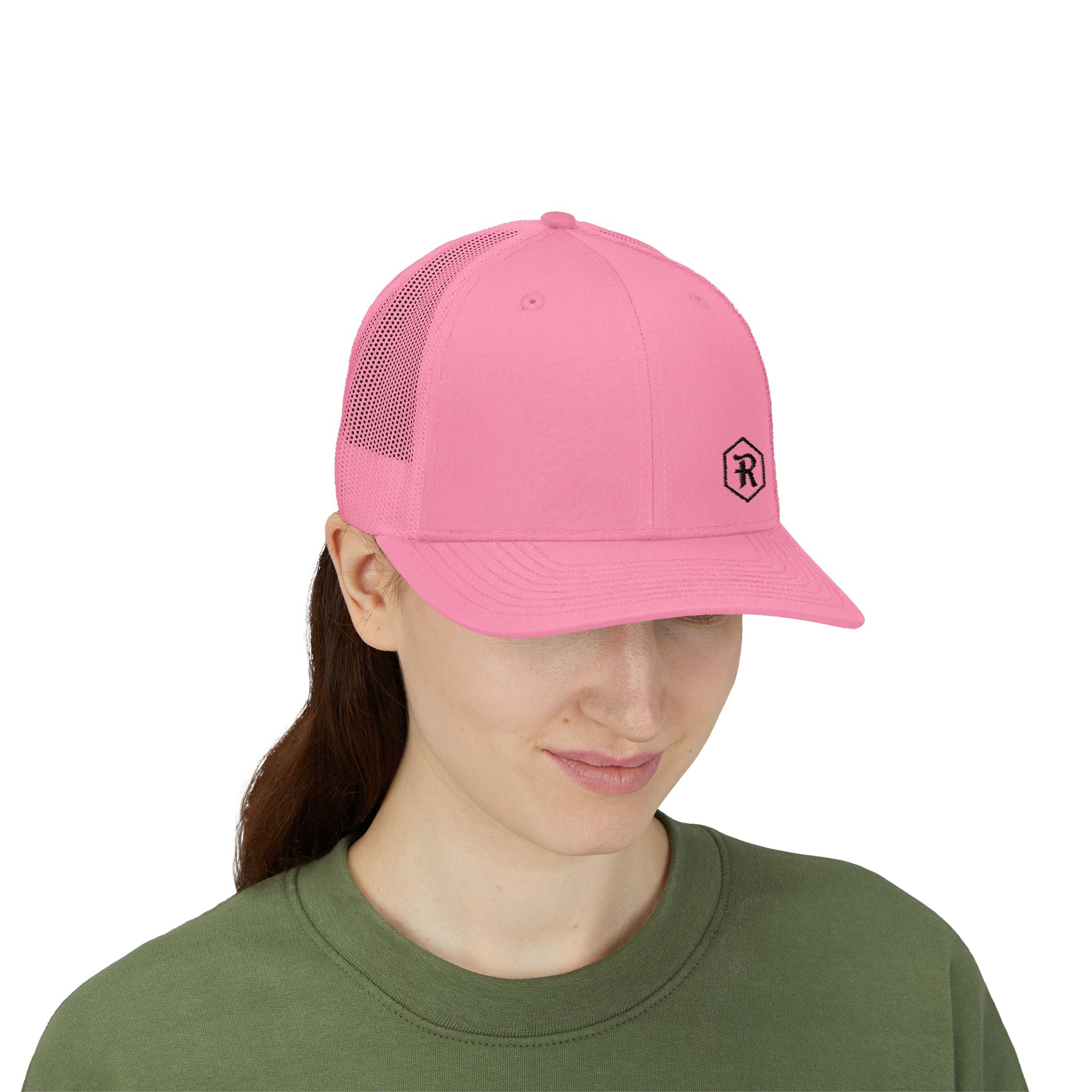 Snapback Trucker Cap | Mesh Back Adjustable Embroidered Hat | Faith Apparel - RESTERATION