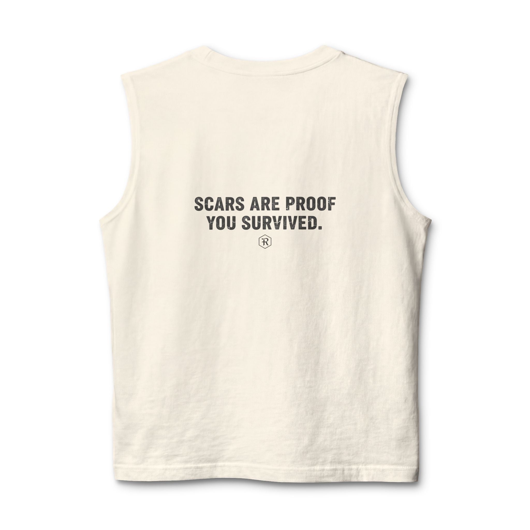 Scars Are Proof You Survived — Unisex Muscle Tank - RESTERATION