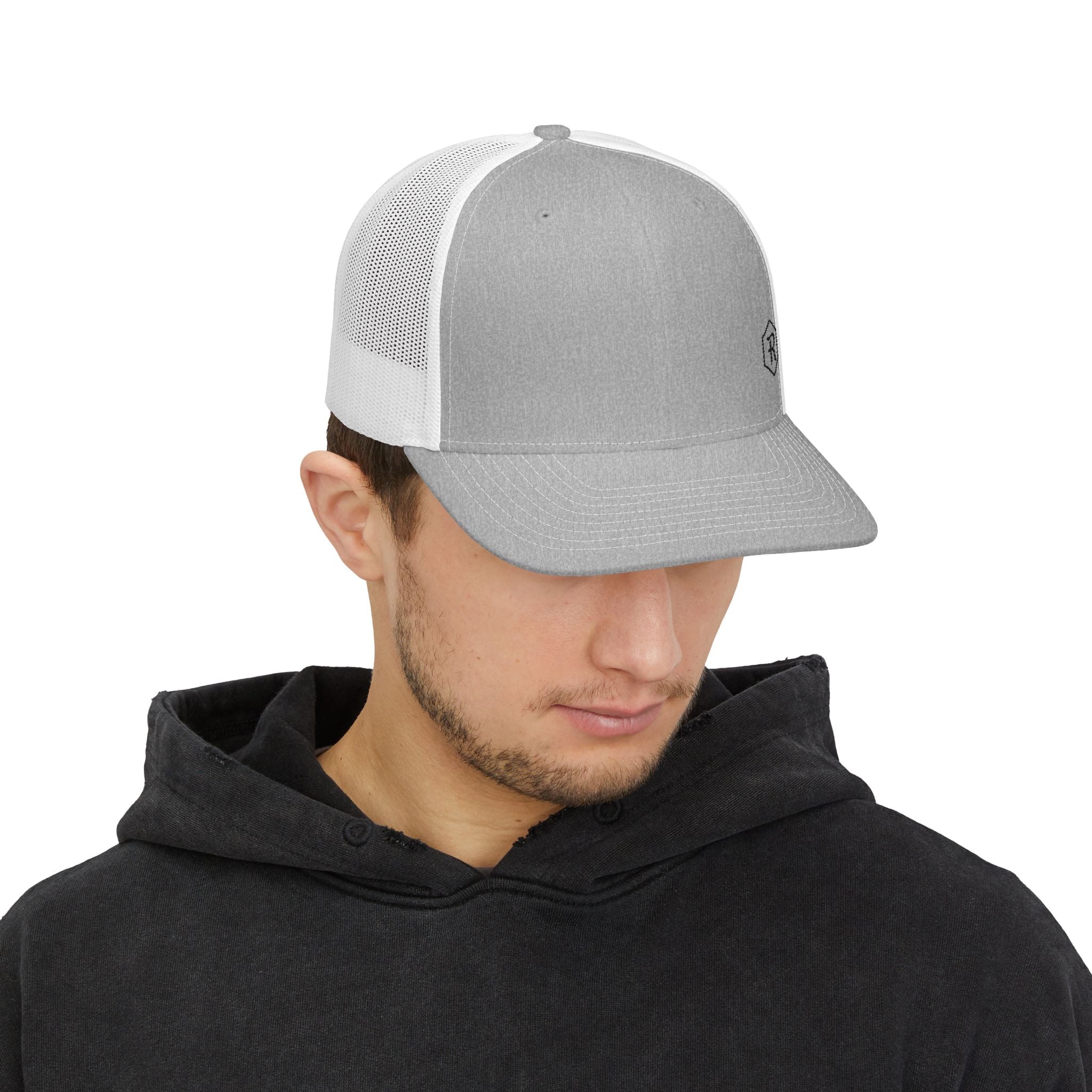 Classic Snapback Trucker Cap | Mesh Back Embroidered Hat | Faith Apparel - RESTERATION