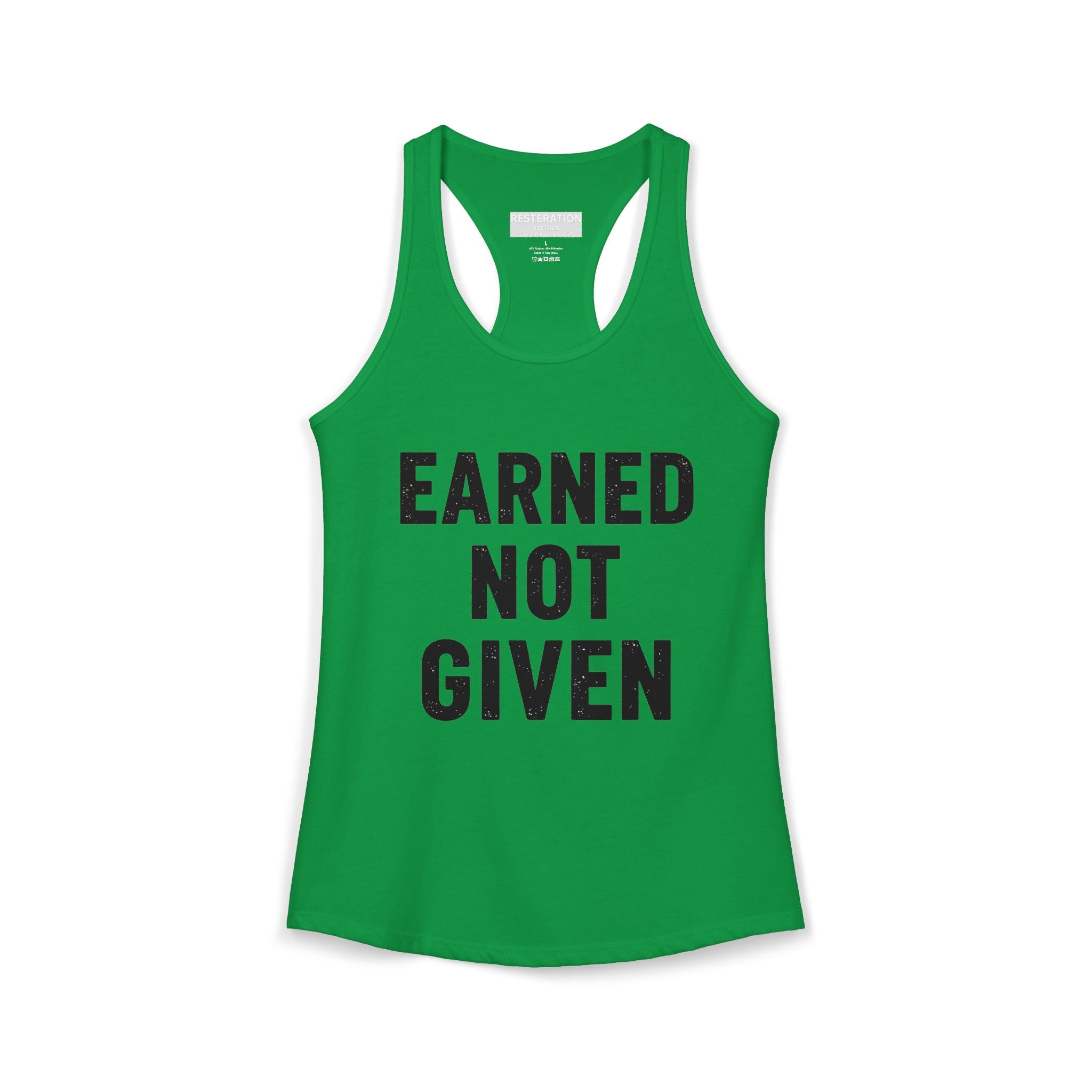 Women's Ideal Racerback Tank — Faith Over Fear - RESTERATION