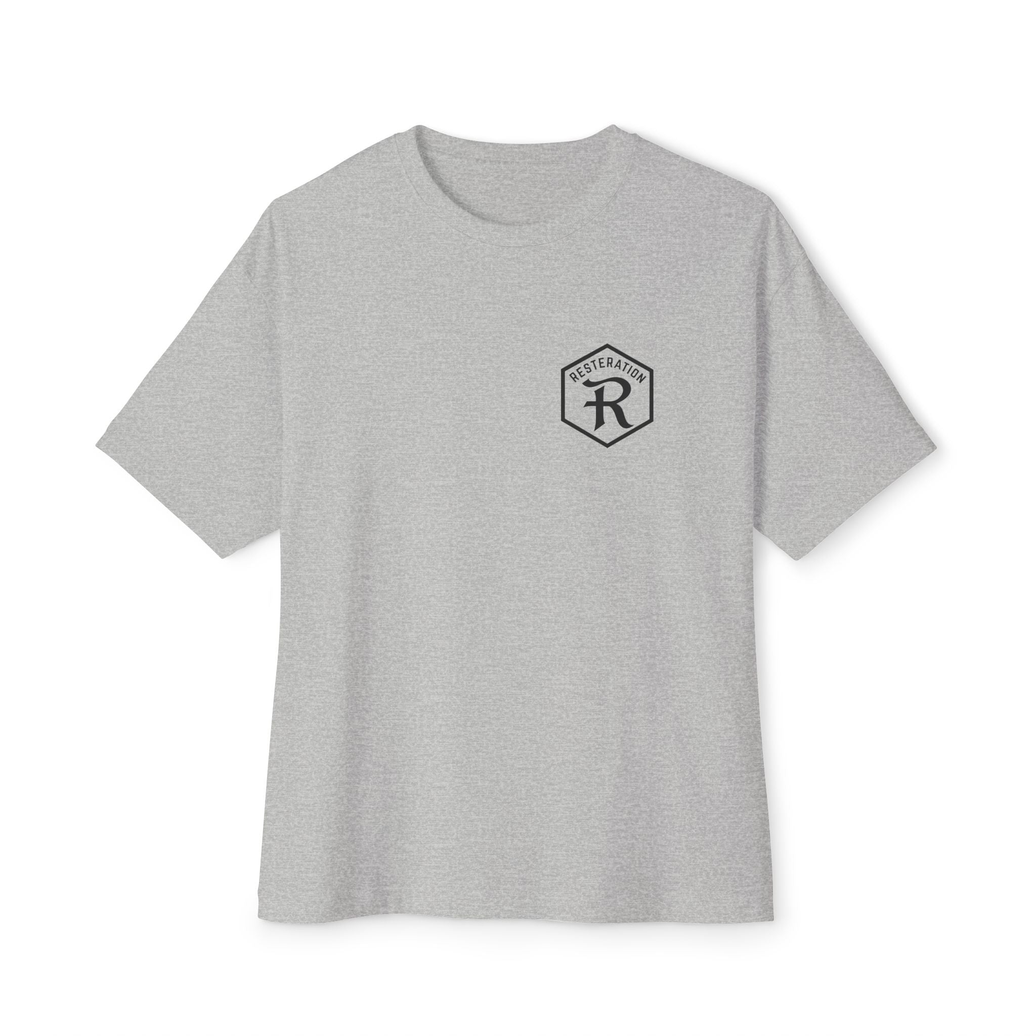 RESTERATION Boxy Tee — Colossians 3:23