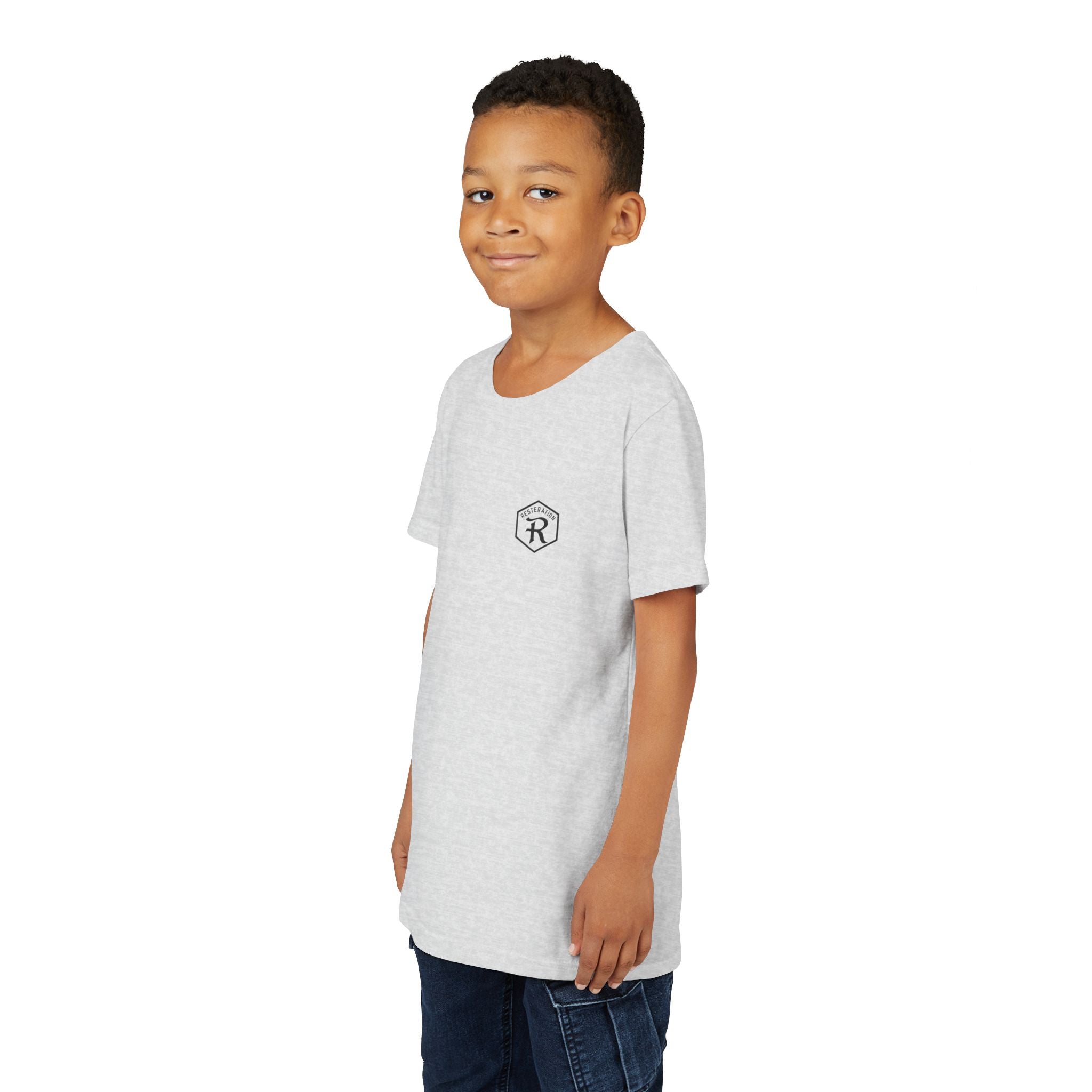 Kind Heart Brave Soul — Inspirational Youth T-Shirt - RESTERATION