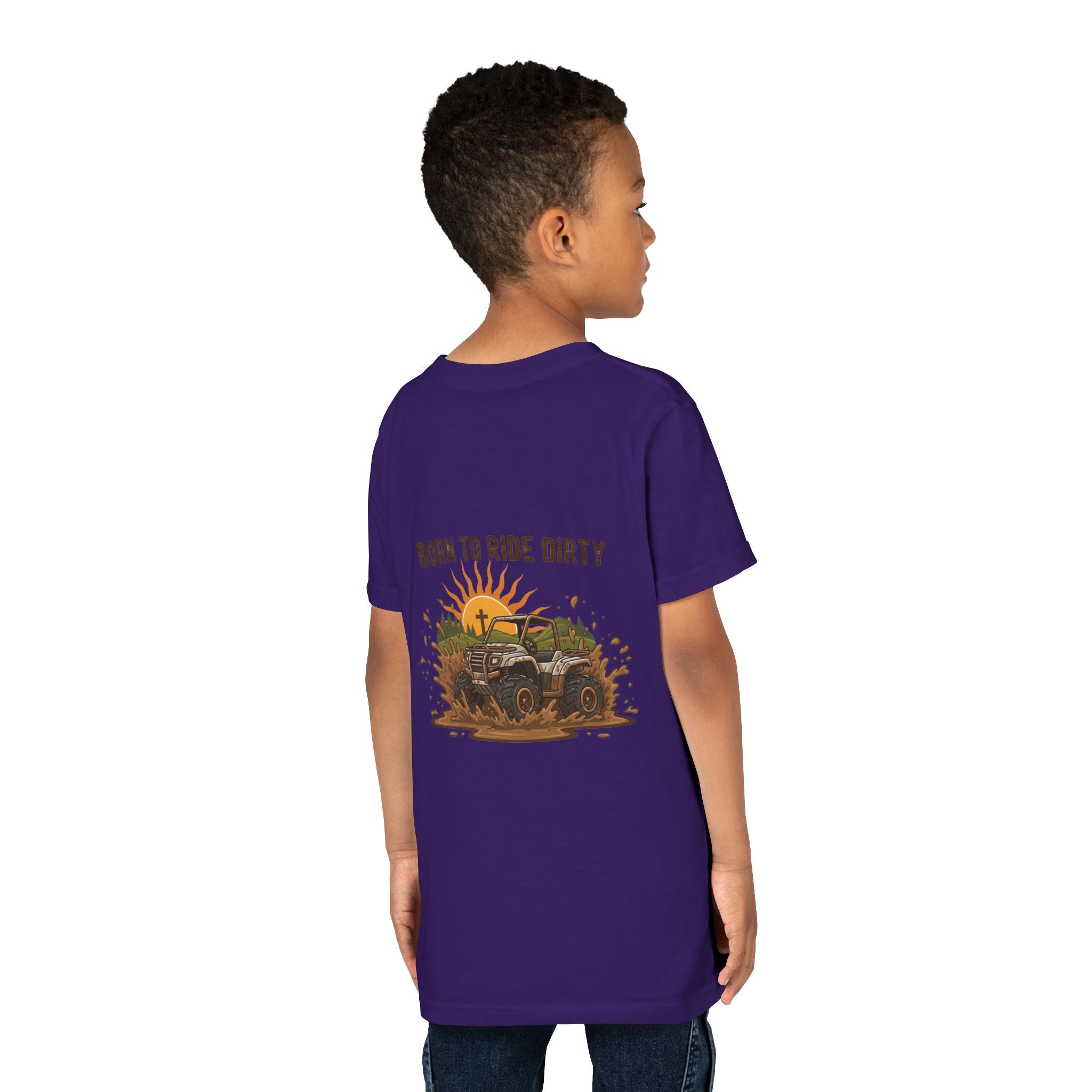 Born to Ride Dirty — Youth T-Shirt - RESTERATION