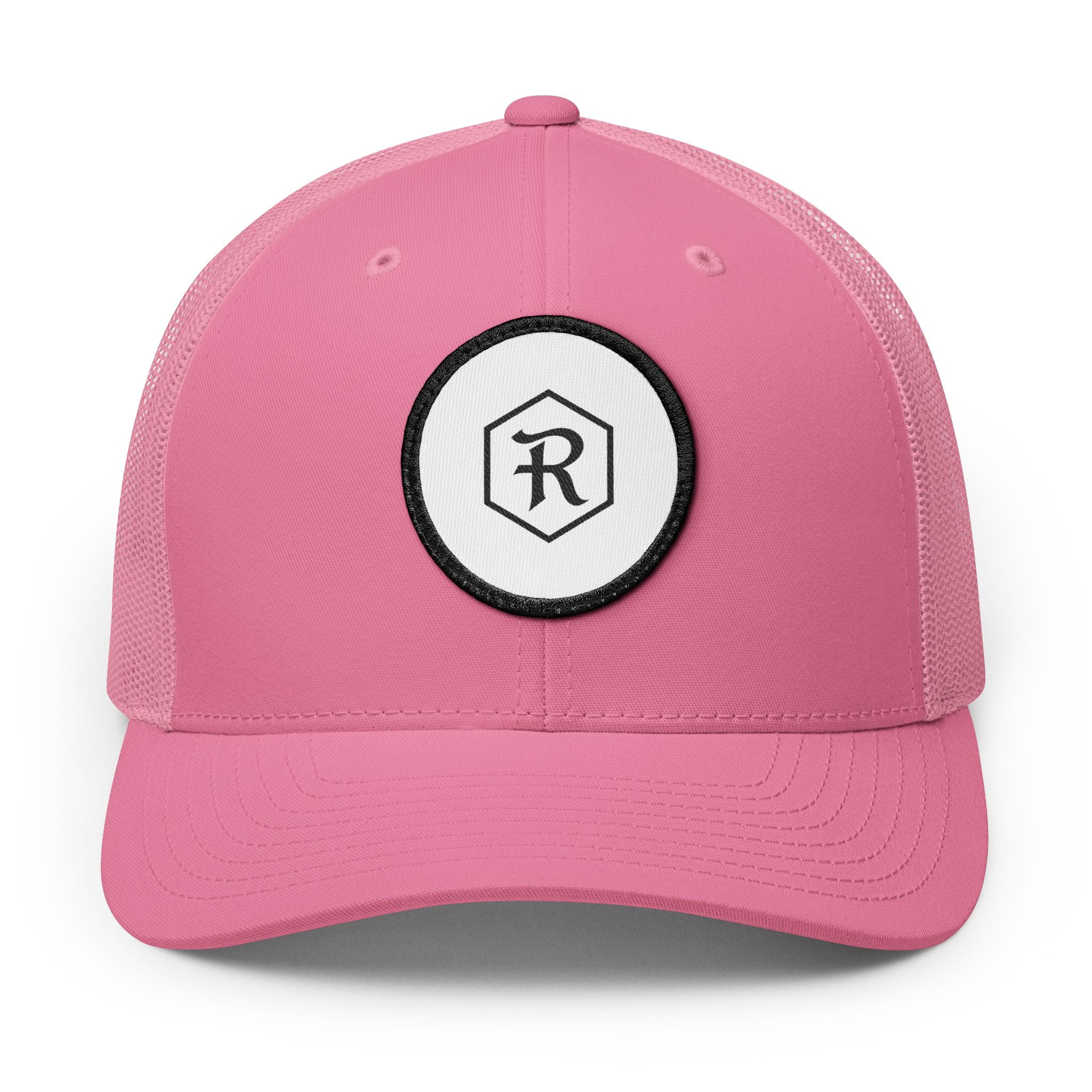 Embroidered Patch Trucker Cap | Snapback Mesh Back Hat | Faith Apparel - RESTERATION