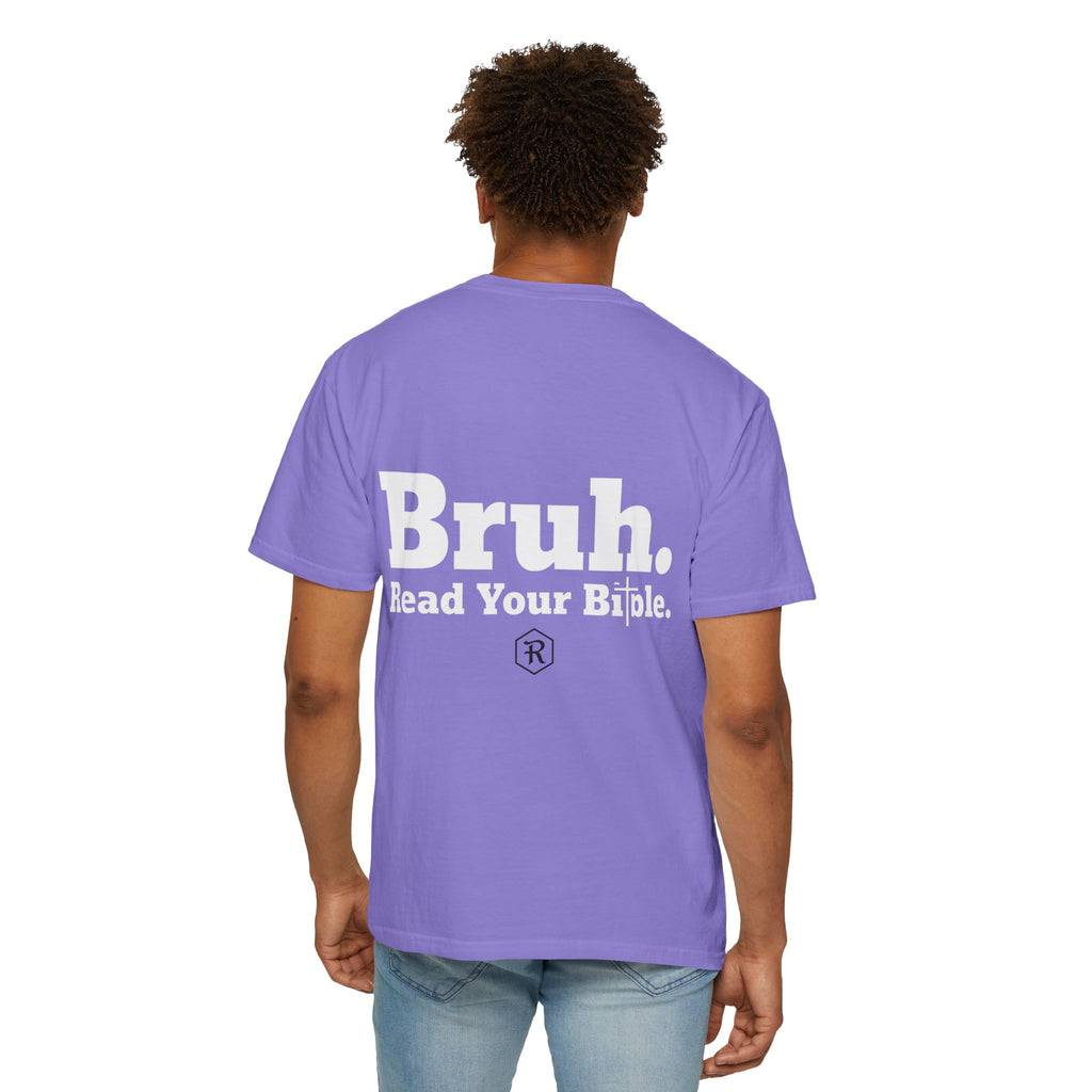 Classic White T-Shirt — Minimal Back Logo Tee - RESTERATION